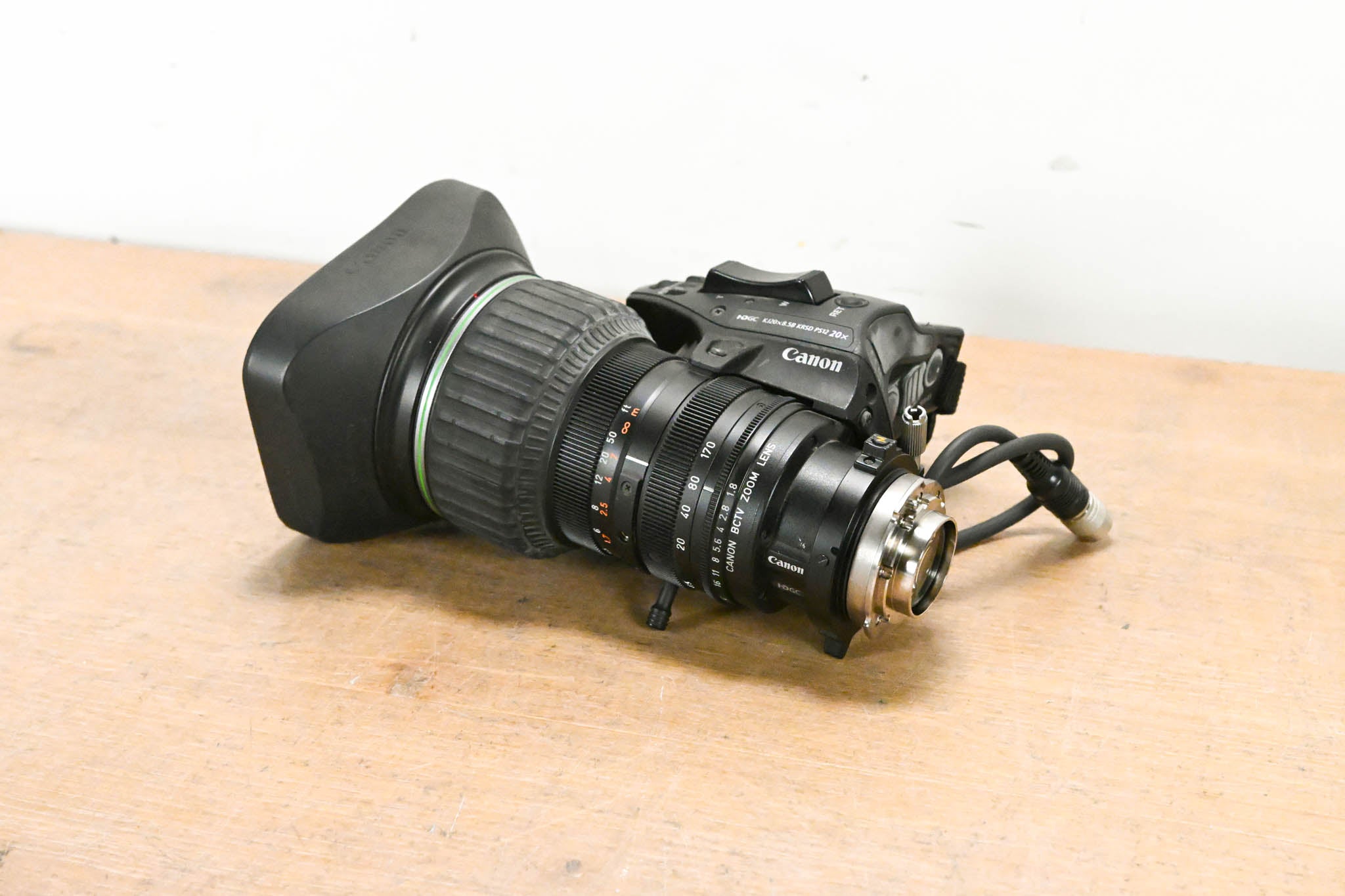 Canon KJ20x8.5B KRSD PS12 20x HDgc Series HDTV Zoom Lens 1:8.5-170mm