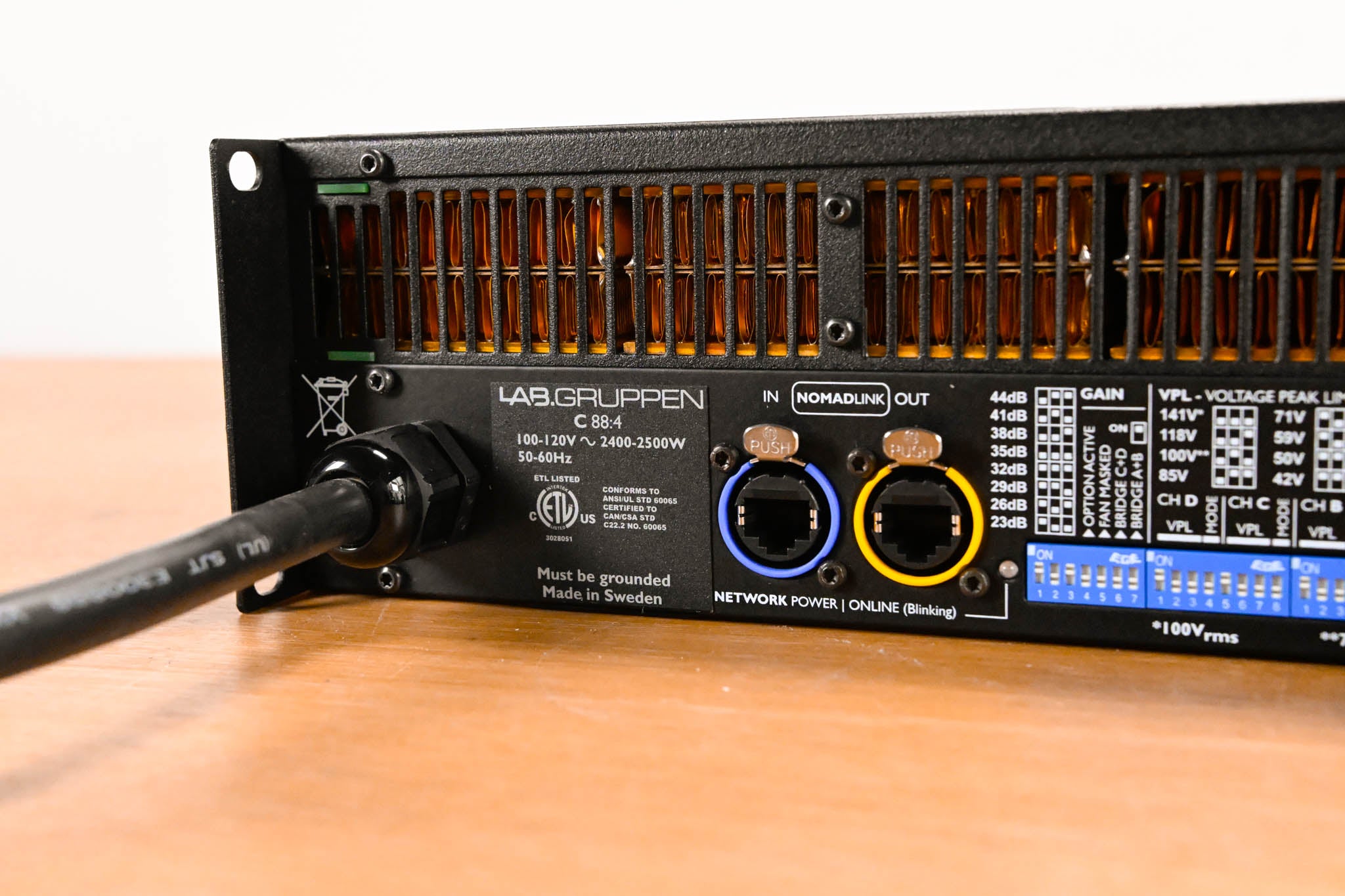 Lab Gruppen C 88:4 4-Channel Power Amplifier
