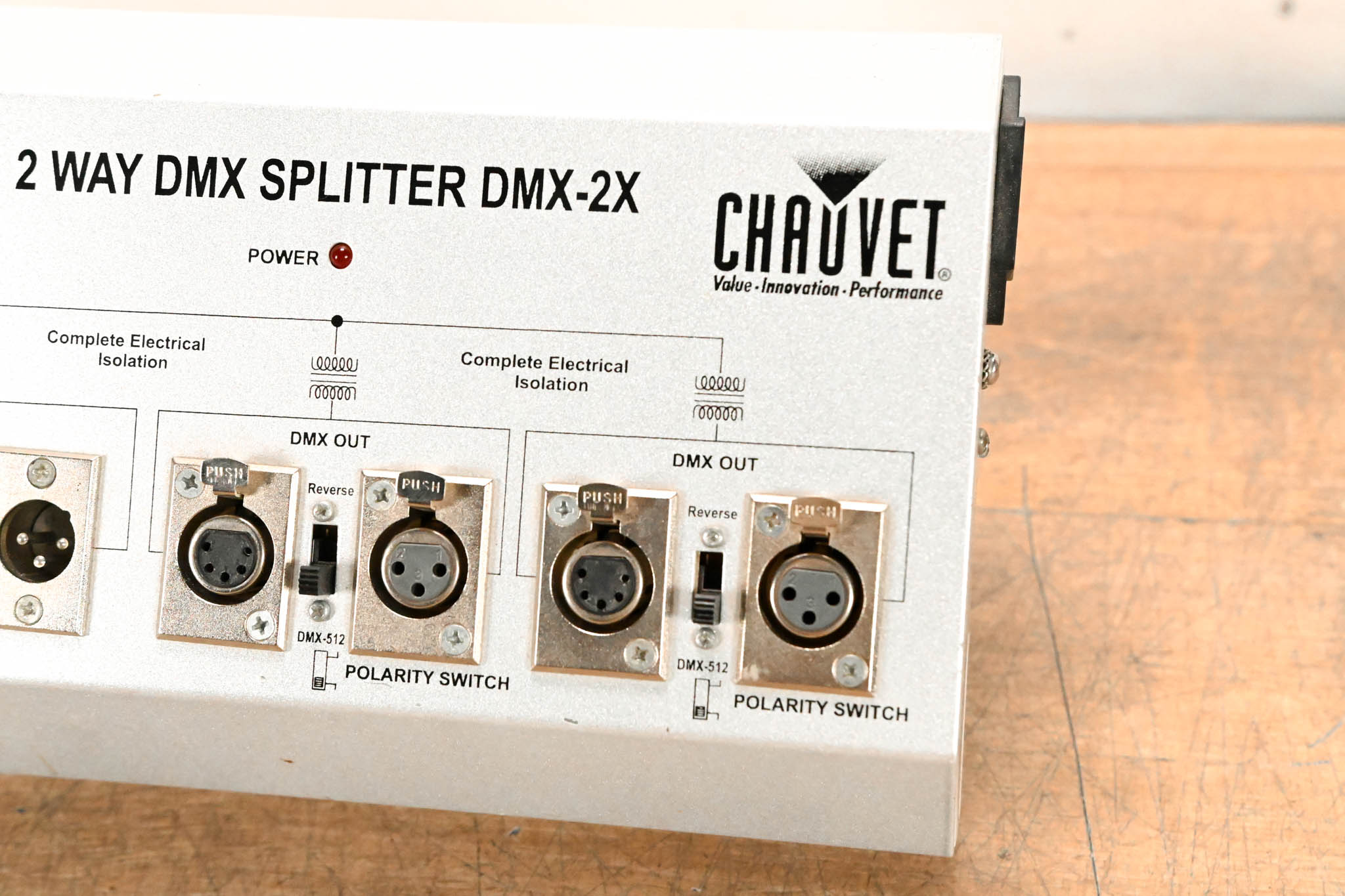 Chauvet DMX2X 2-Way DMX Splitter