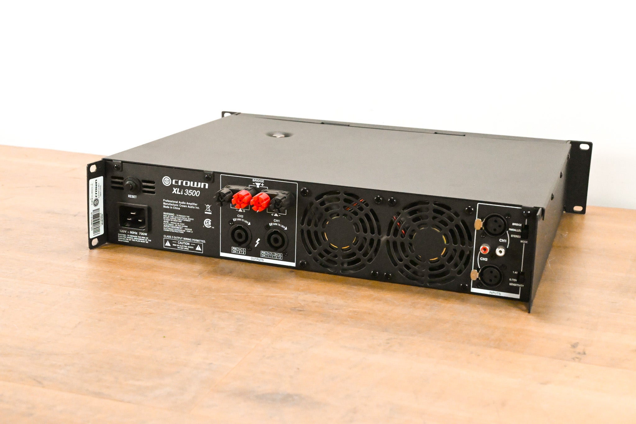 Crown XLi 3500 2-Channel 1350W Power Amplifier