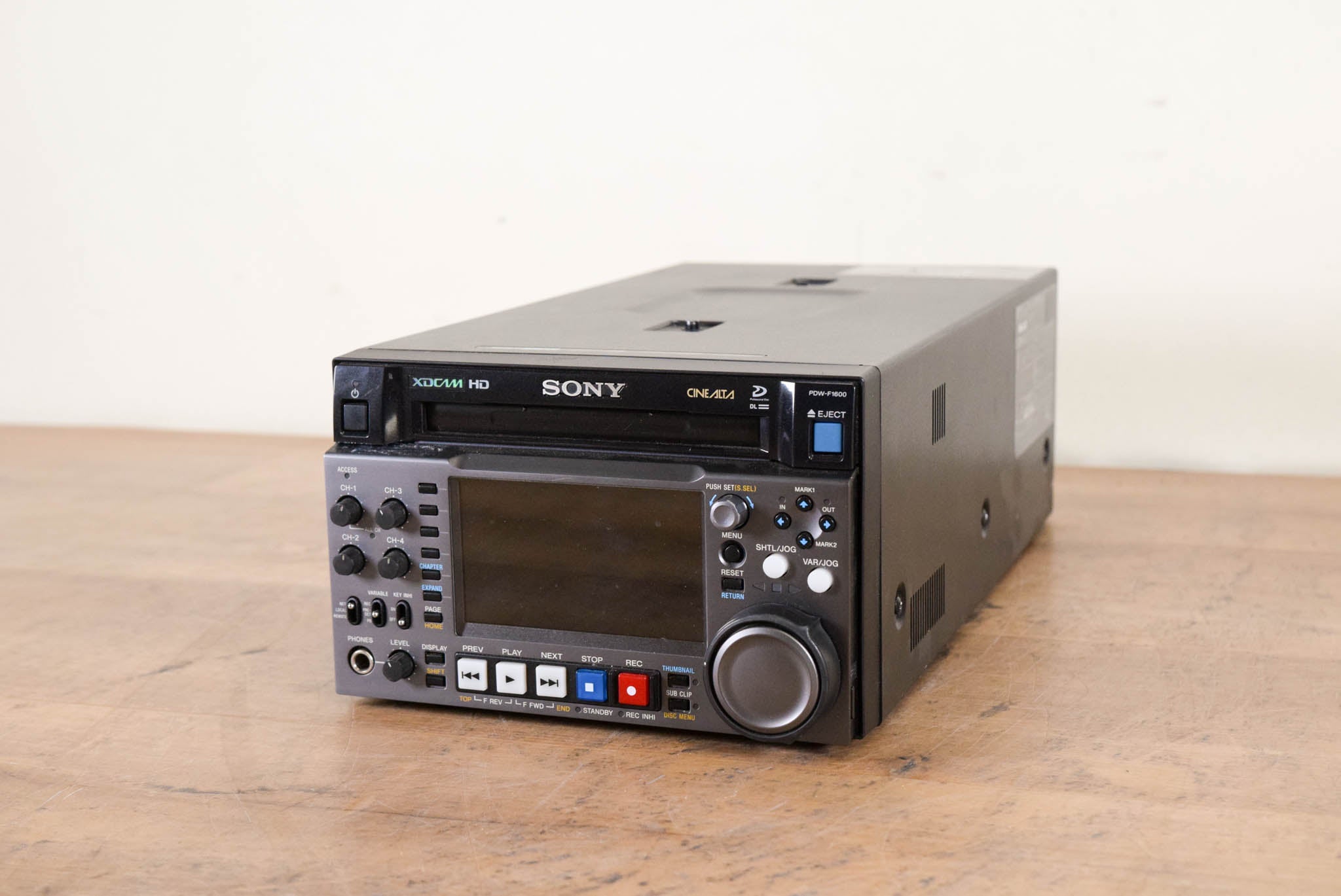 Sony PDW-F1600 XDCAM HD Player/Recorder