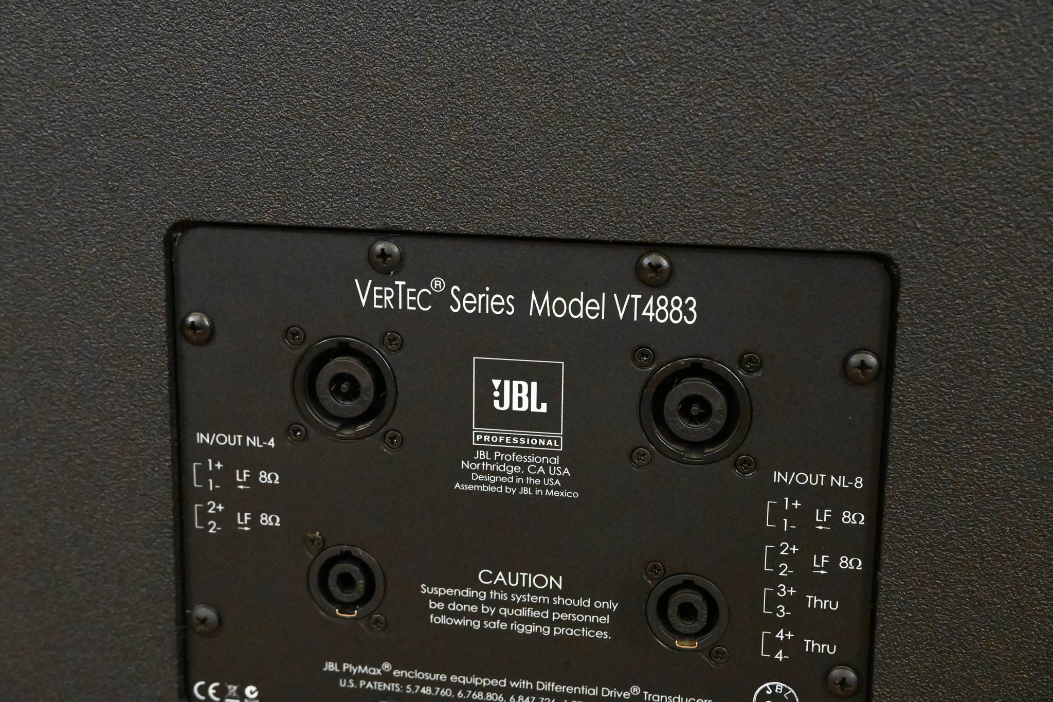 JBL VT4883 Subcompact Dual 12" Cardioid-Arrayable Subwoofer