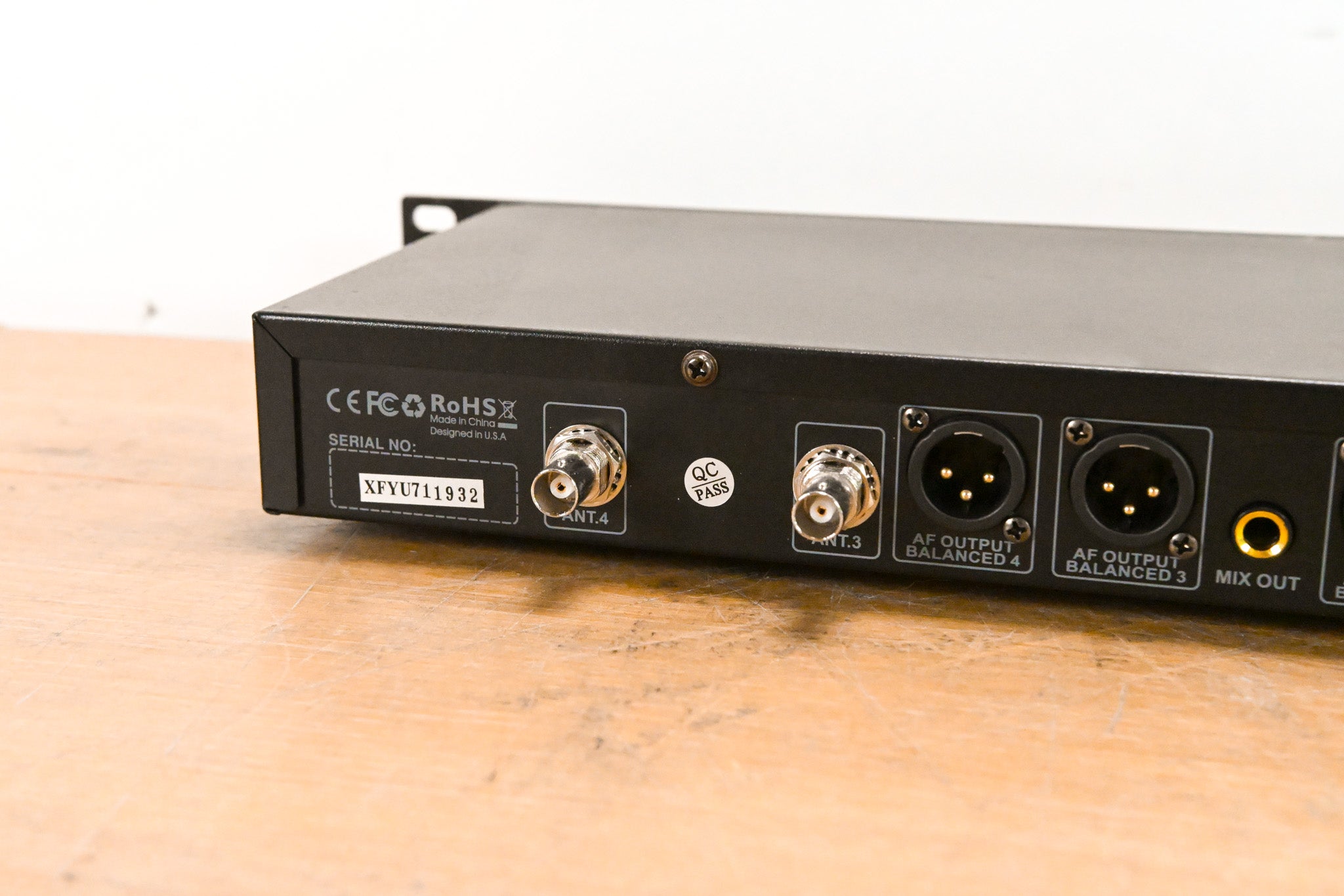 Phenyx Pro PWR-7000 4-CH Wireless Receiver for PTU-7000 System (NO PSU)