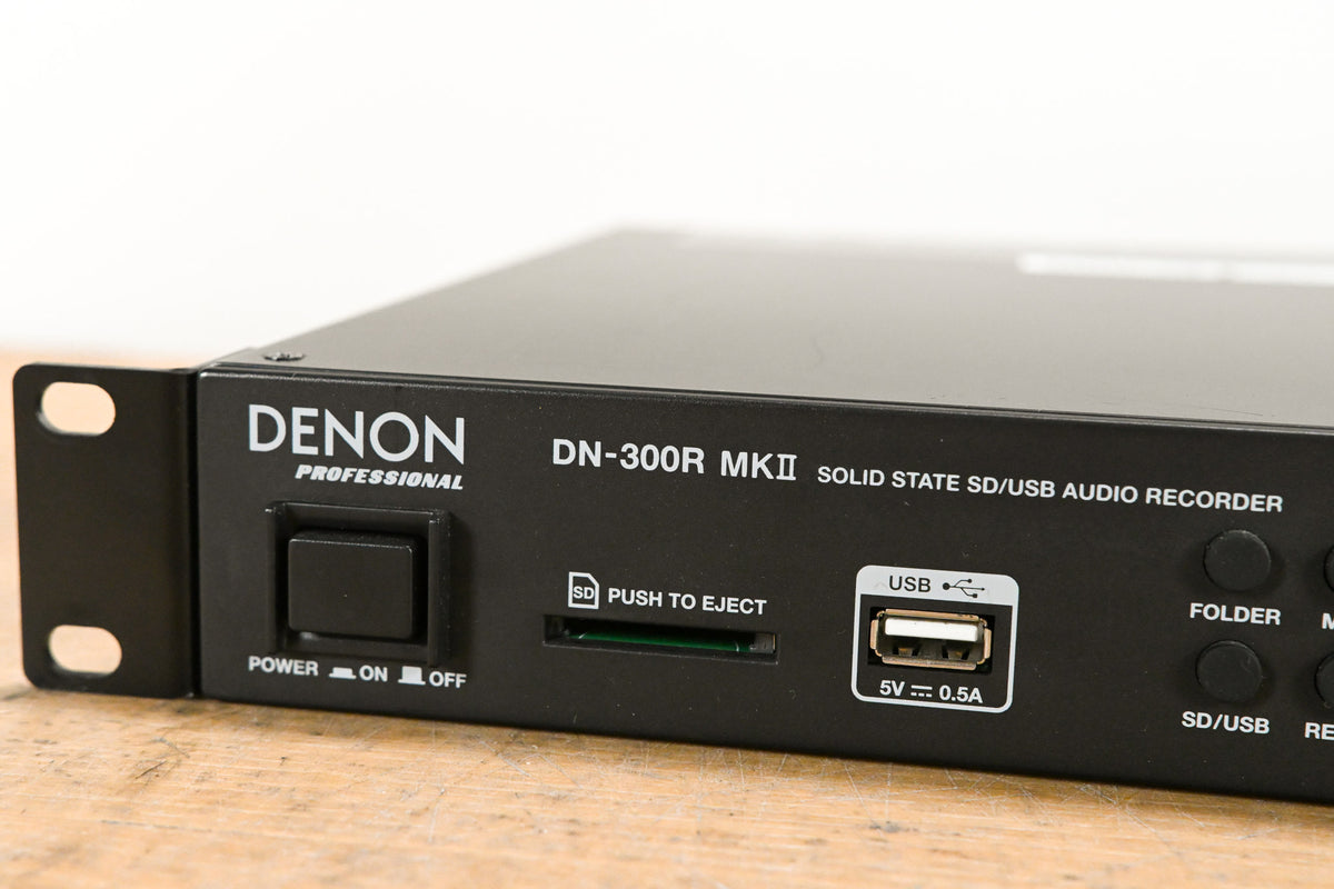 Denon DN-300RMKII Solid-State SD/USB Audio Recorder