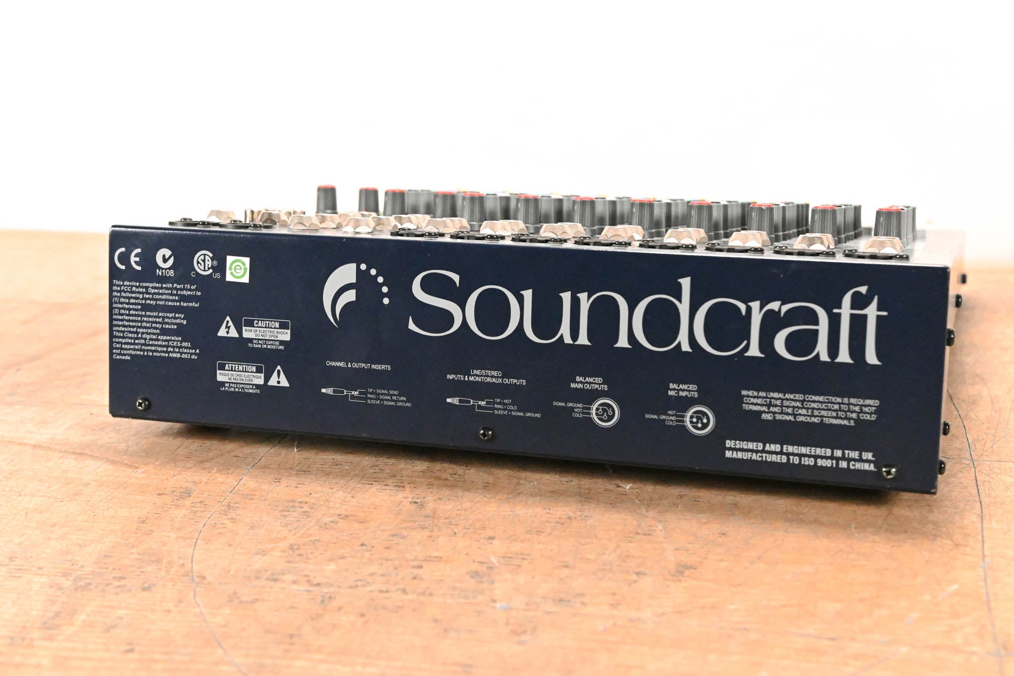 Soundcraft EPM8 High-Performance 10-Channel Analog Audio Mixer