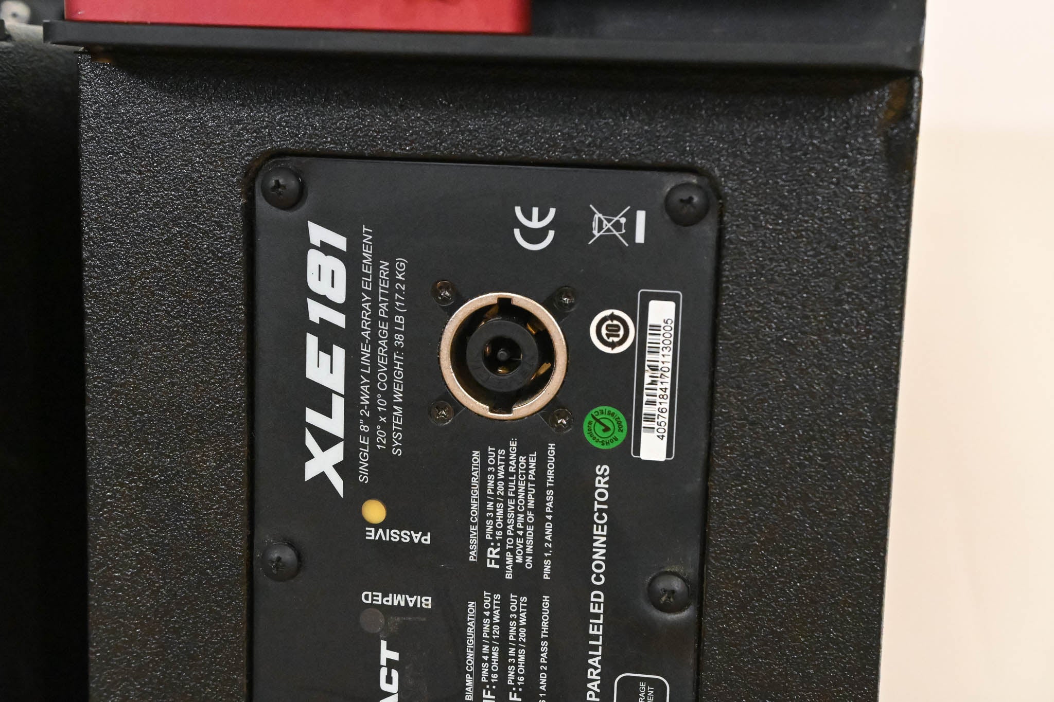 Electro-Voice (EV) XLE181 8" 2-Way Passive Line Array Speaker (PAIR)