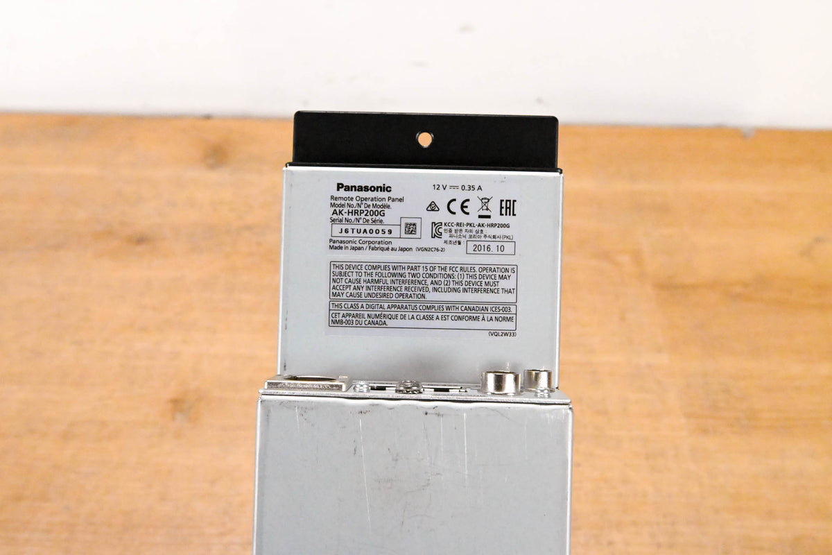 Panasonic AK-HRP200G Remote Operation Panel