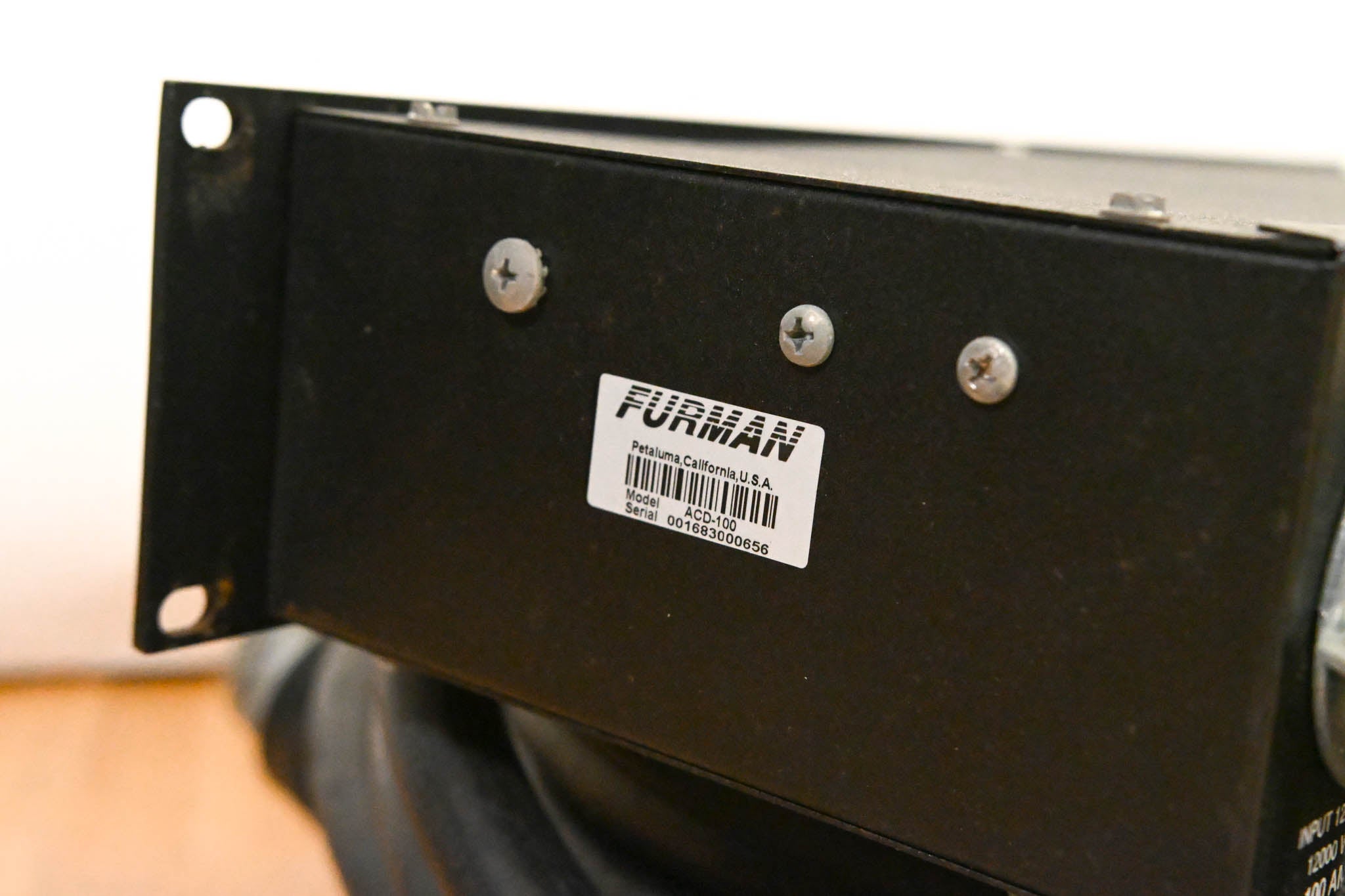 Furman ACD-100 AC Power Distribution Rack