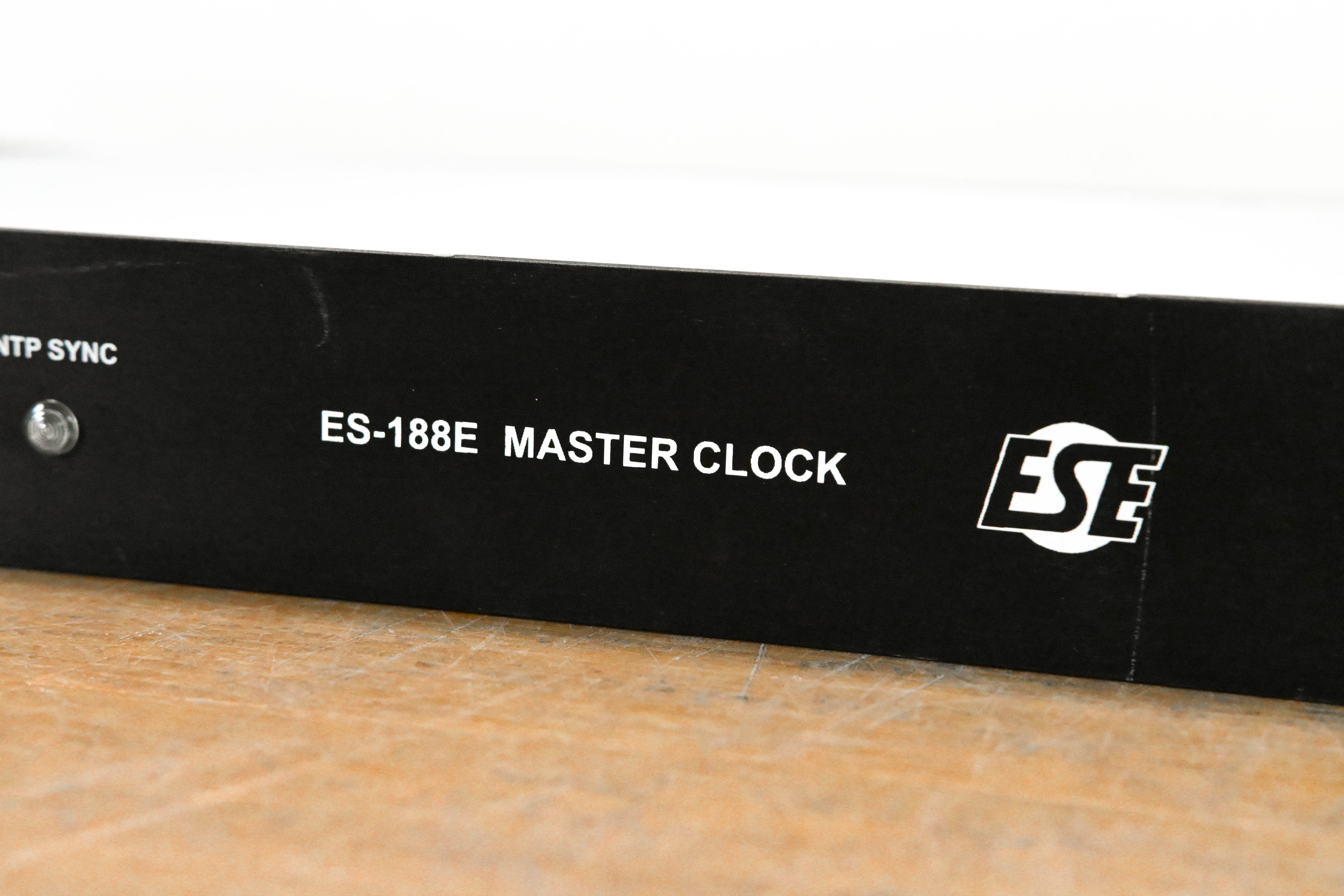ESE ES-188E NTP Referenced Master Clock/Time Code Generator (NO PSU)