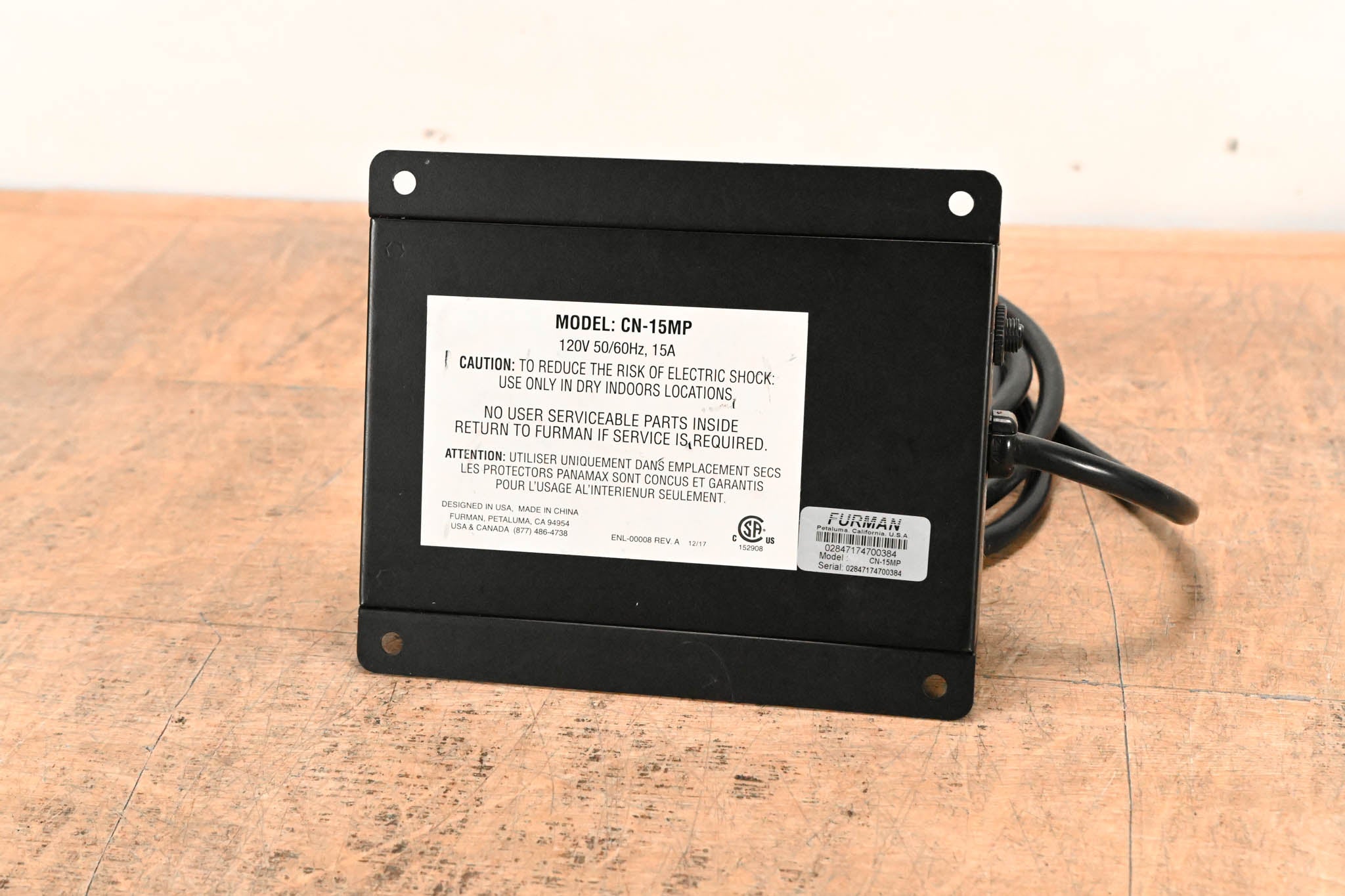 Furman CN-15MP Contractor Series MiniPort
