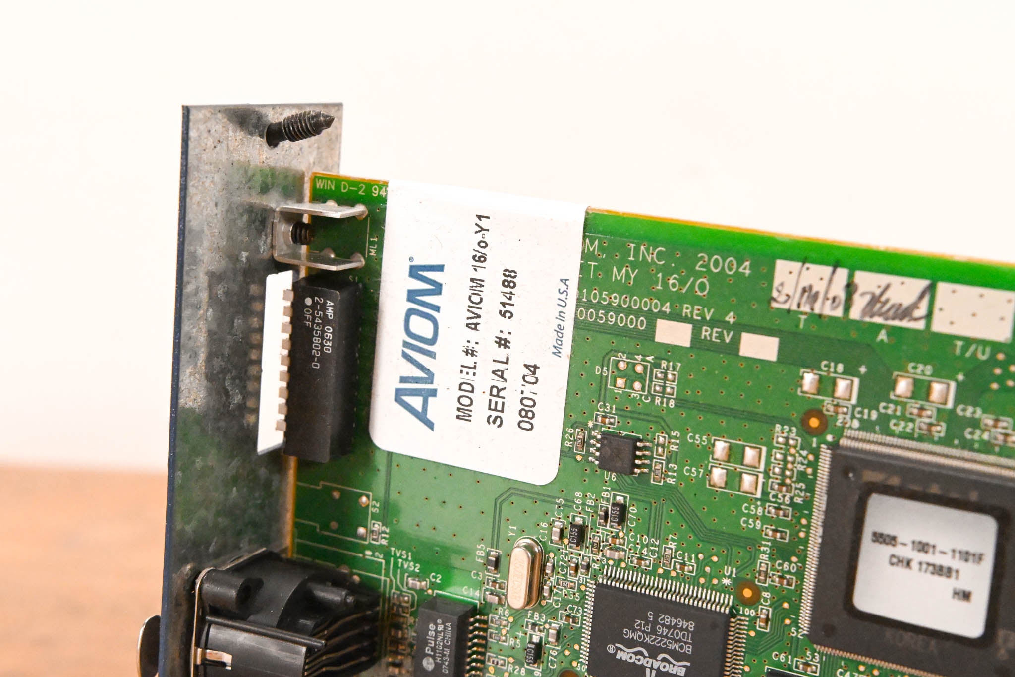 Aviom 16/o-Y1 A-Net Card for Yamaha Digital Products