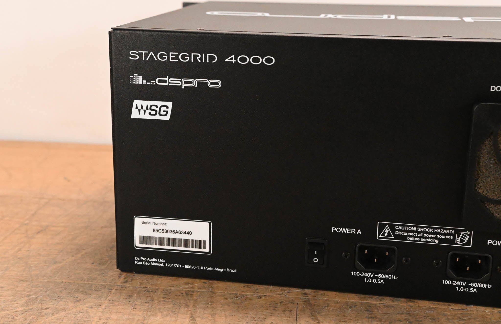 Waves DSPRO StageGrid 4000 32-in / 16-out Digital SoundGrid Stagebox