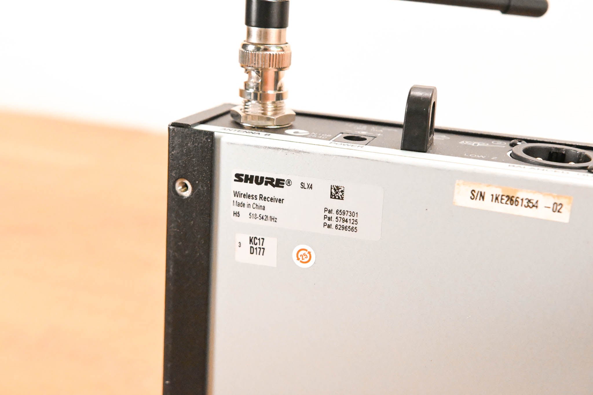 Shure SLX14-H5 Wireless Bodypack System - 518-542 MHz (NO POWER SUPPLY)