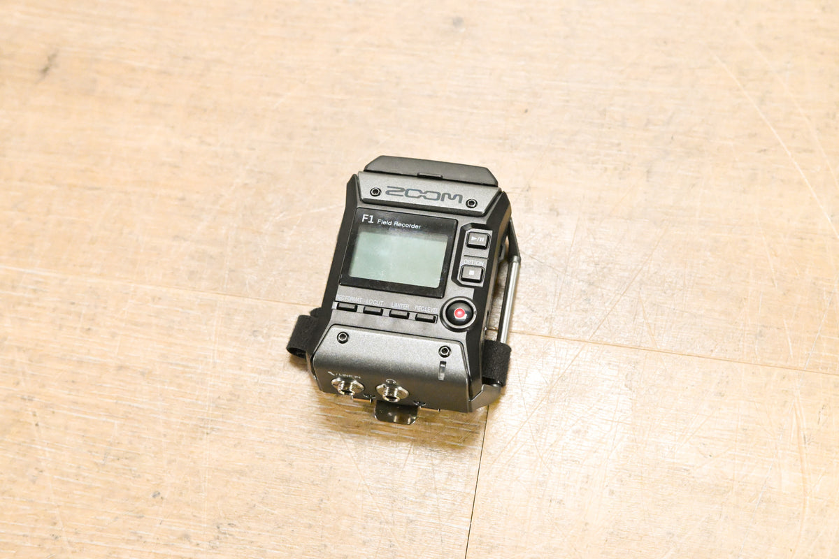 Zoom F1 2-Input / 2-Track Portable Field Recorder