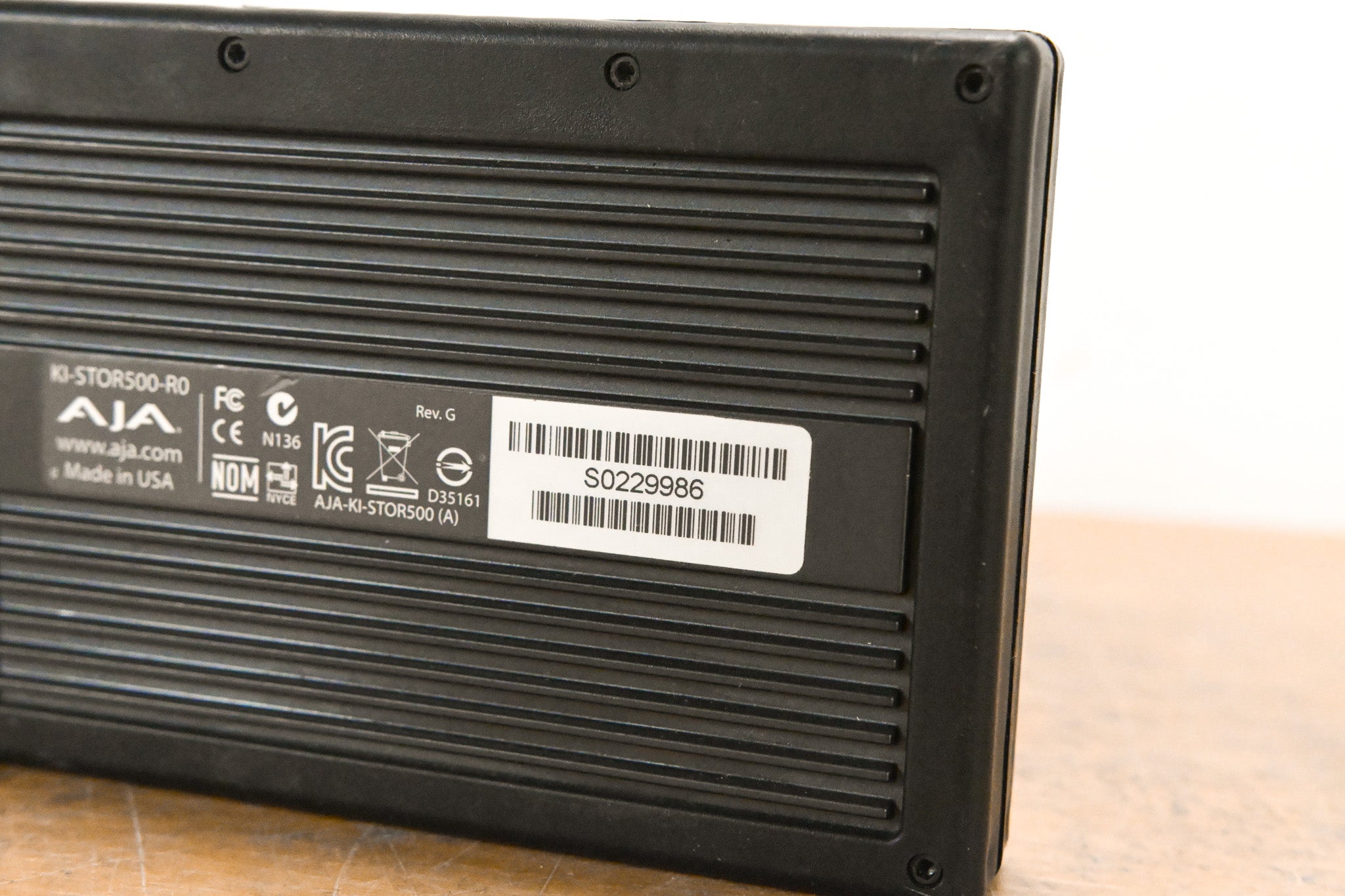AJA KISTOR500USB-R0 500GB KiStor Hard Disk Drive for Ki Pro