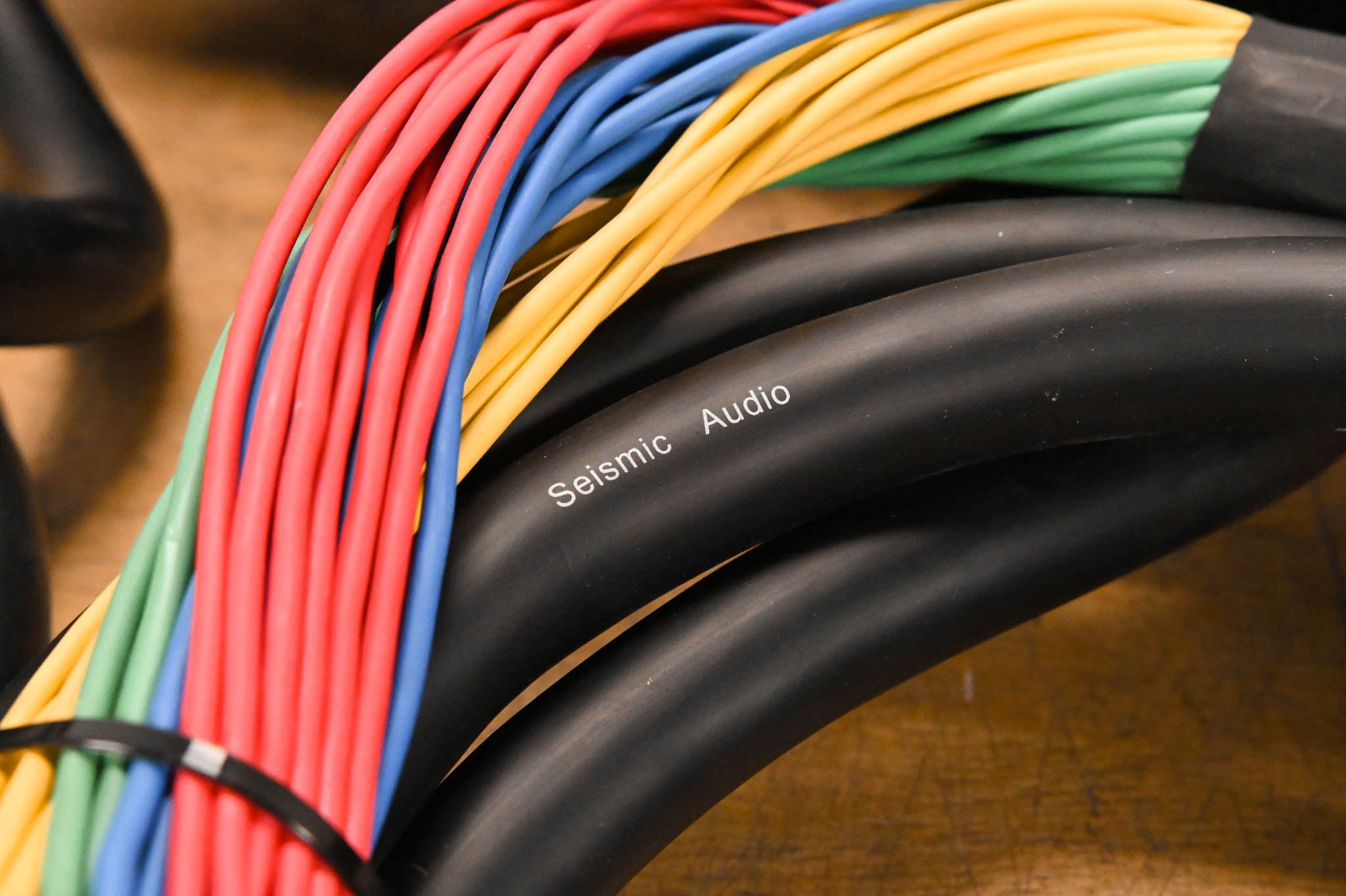 Seismic Audio SARMSS-32x1515 - 32-CH XLR TRS Combo Splitter Snake Cable