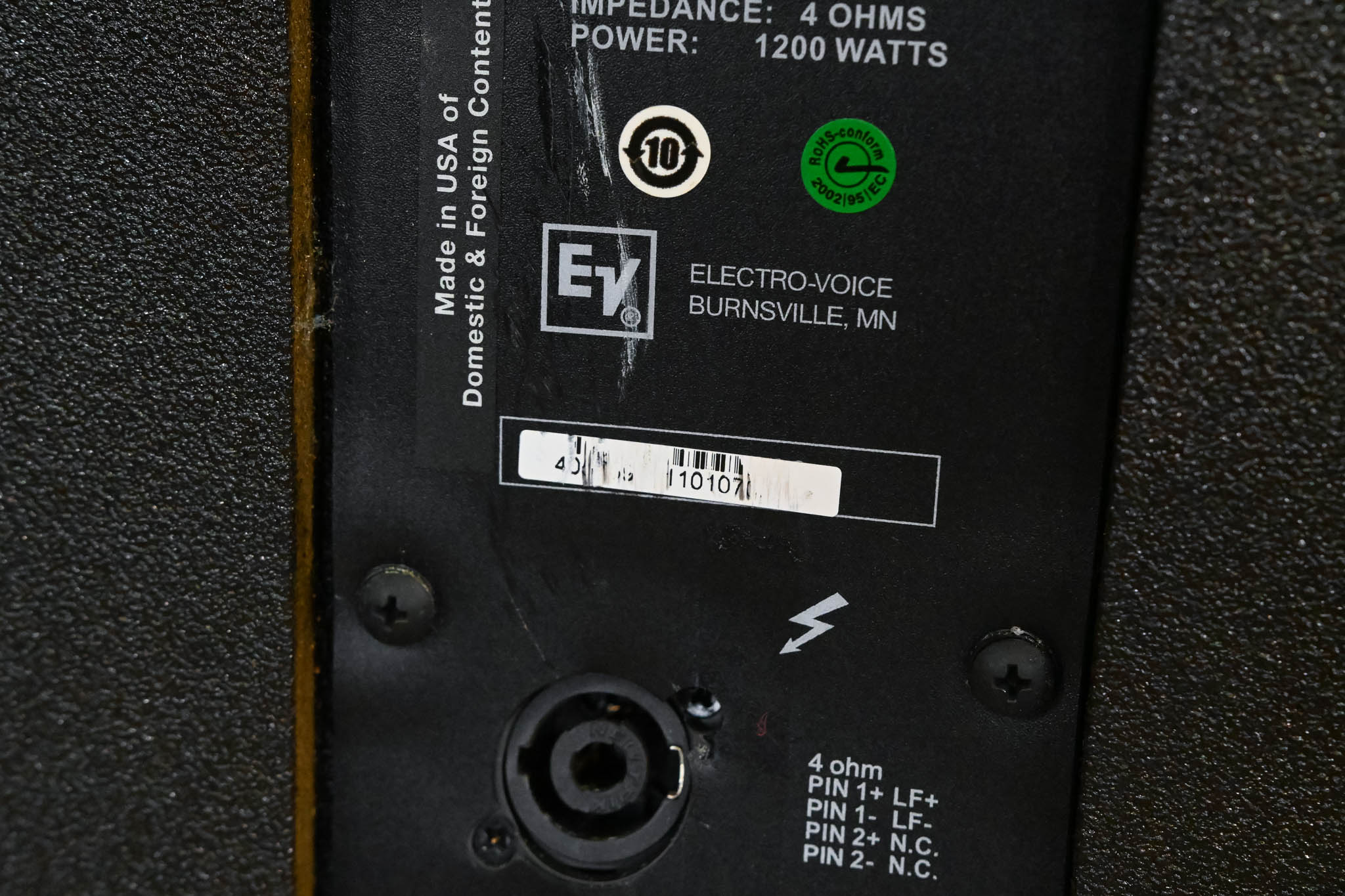 Electro-Voice (EV) QRx 218S Compact Dual 18" Subwoofer