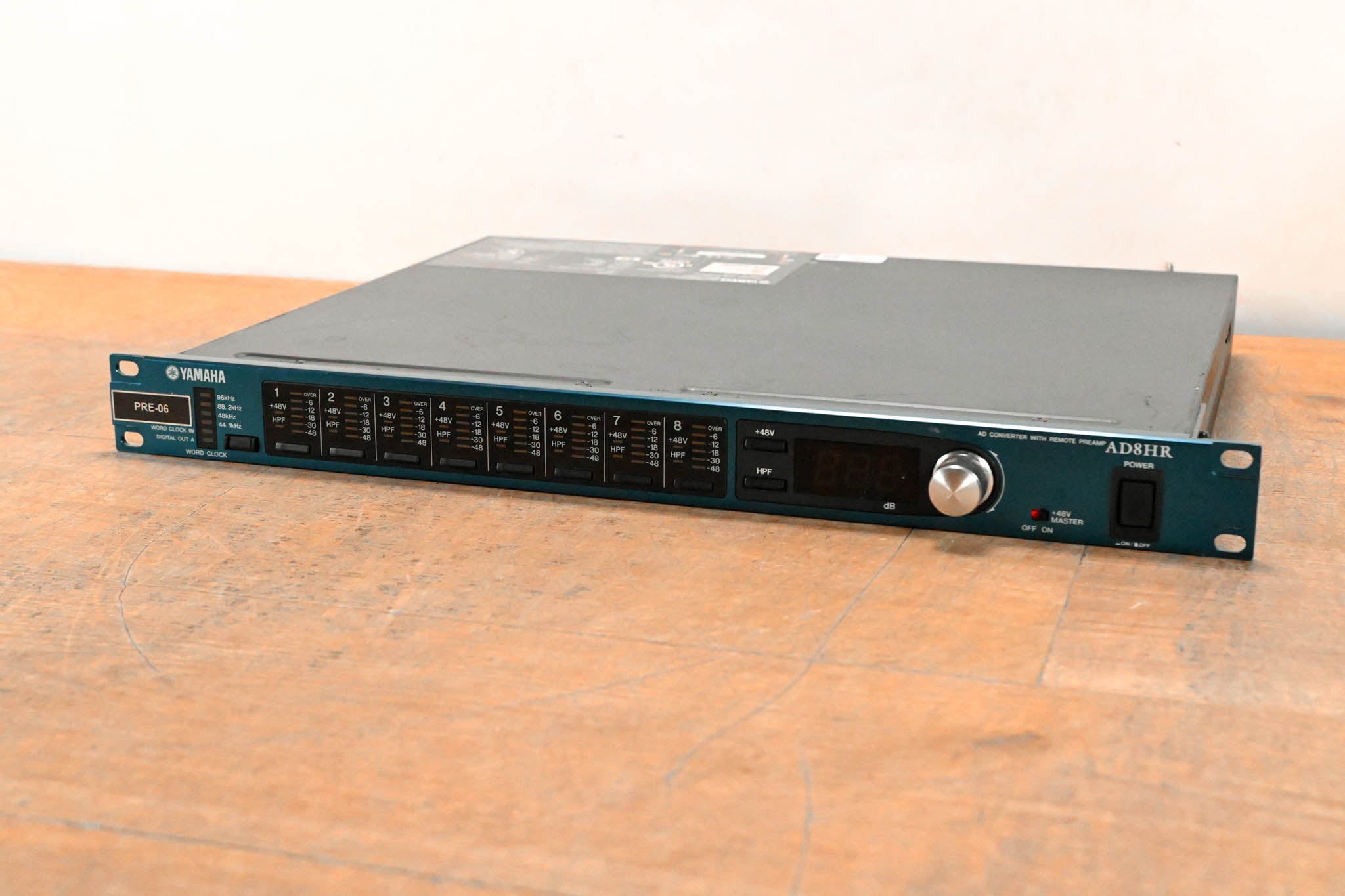 Yamaha AD8HR AD Converter with Remote Preamp