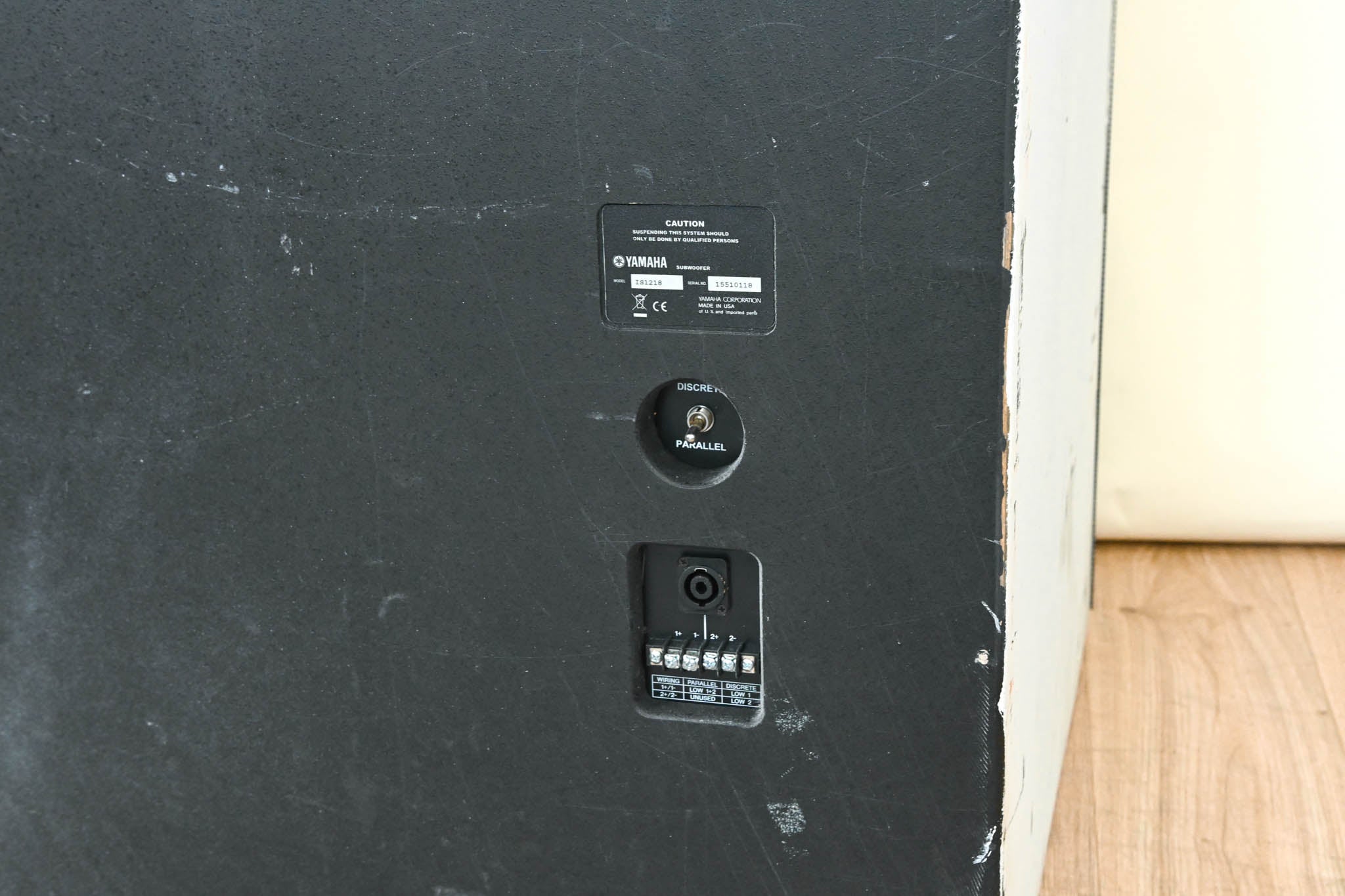 Yamaha IS1218 Dual 18