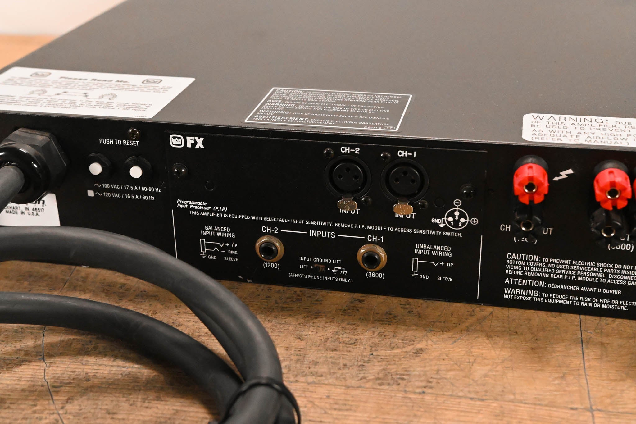 Crown Macro-Tech 36x12 2-Channel Power Amplifier