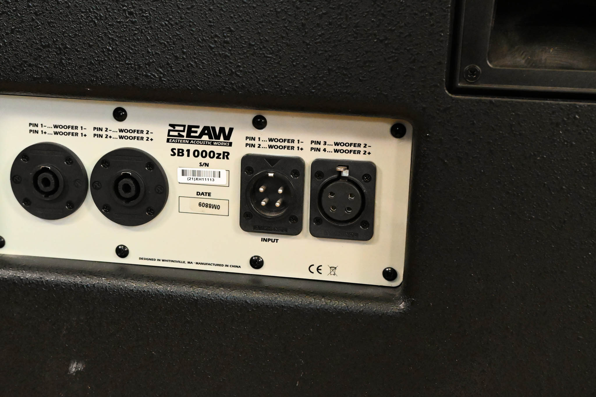 EAW SB1000zR High Output Dual 18" Passive Subwoofer