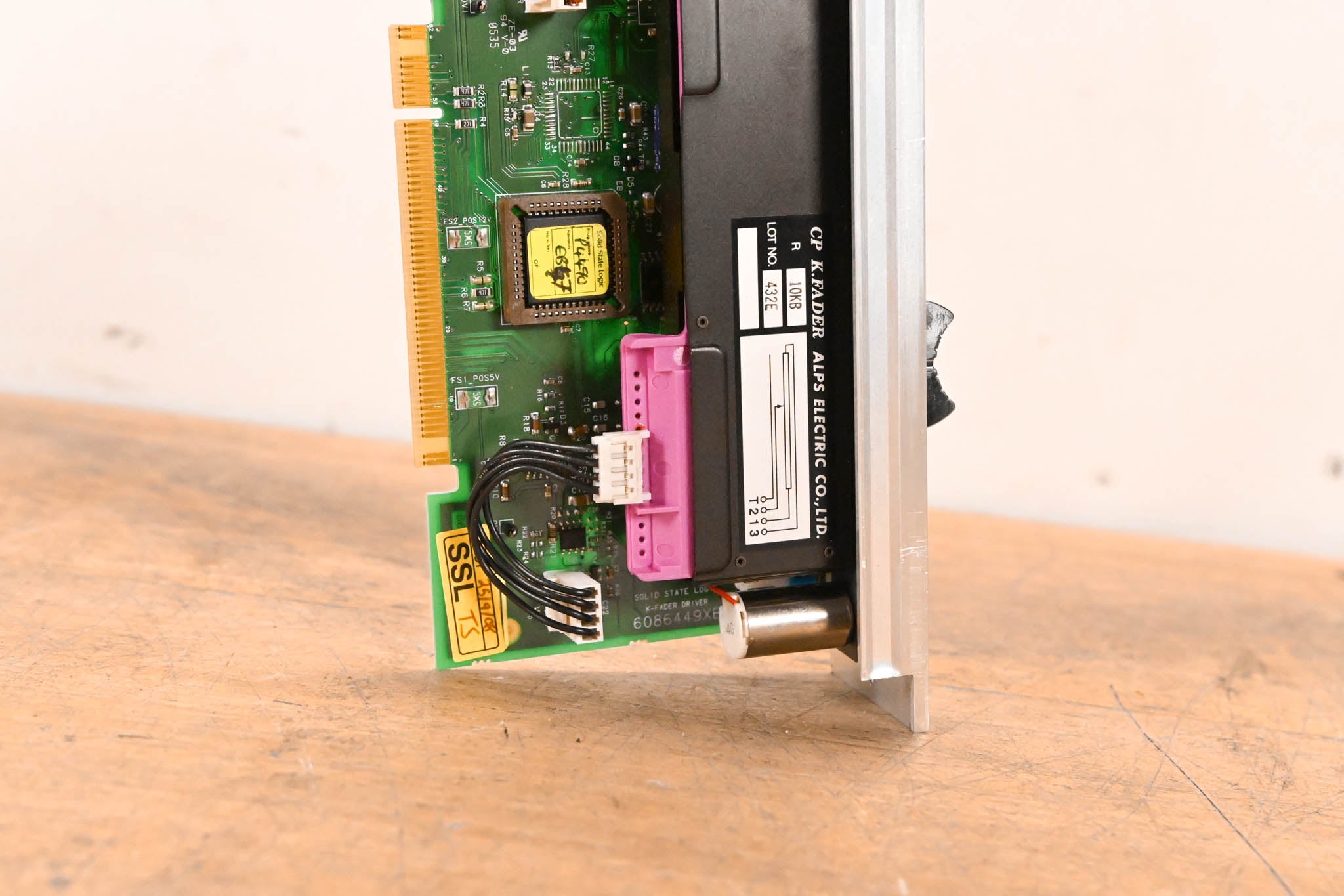 Solid State Logic C300 HD Motorized Fader Module – ALPS K-Fader Assembly