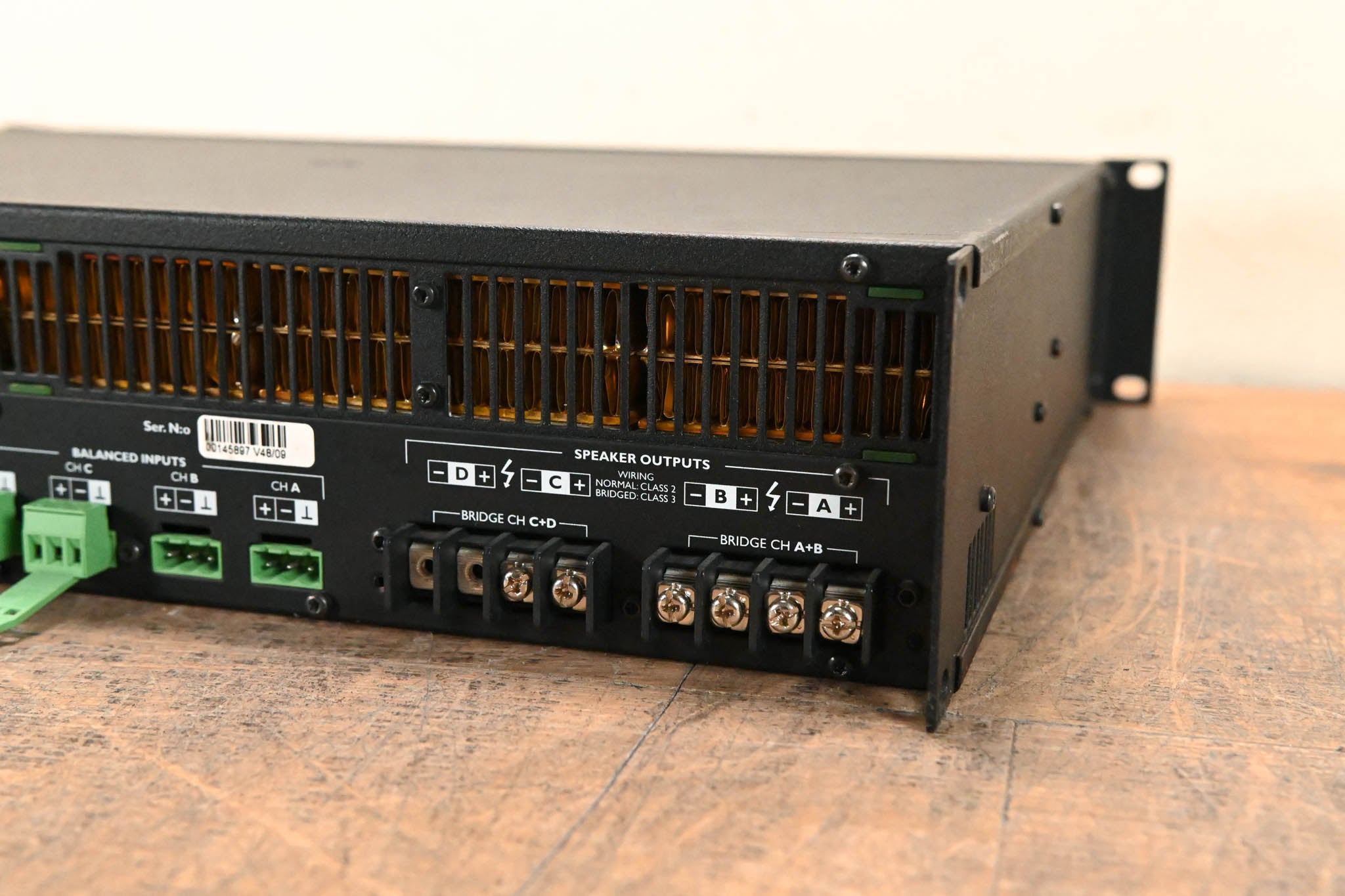 Lab Gruppen C 48:4 4800W 4-Channel Power Amplifier