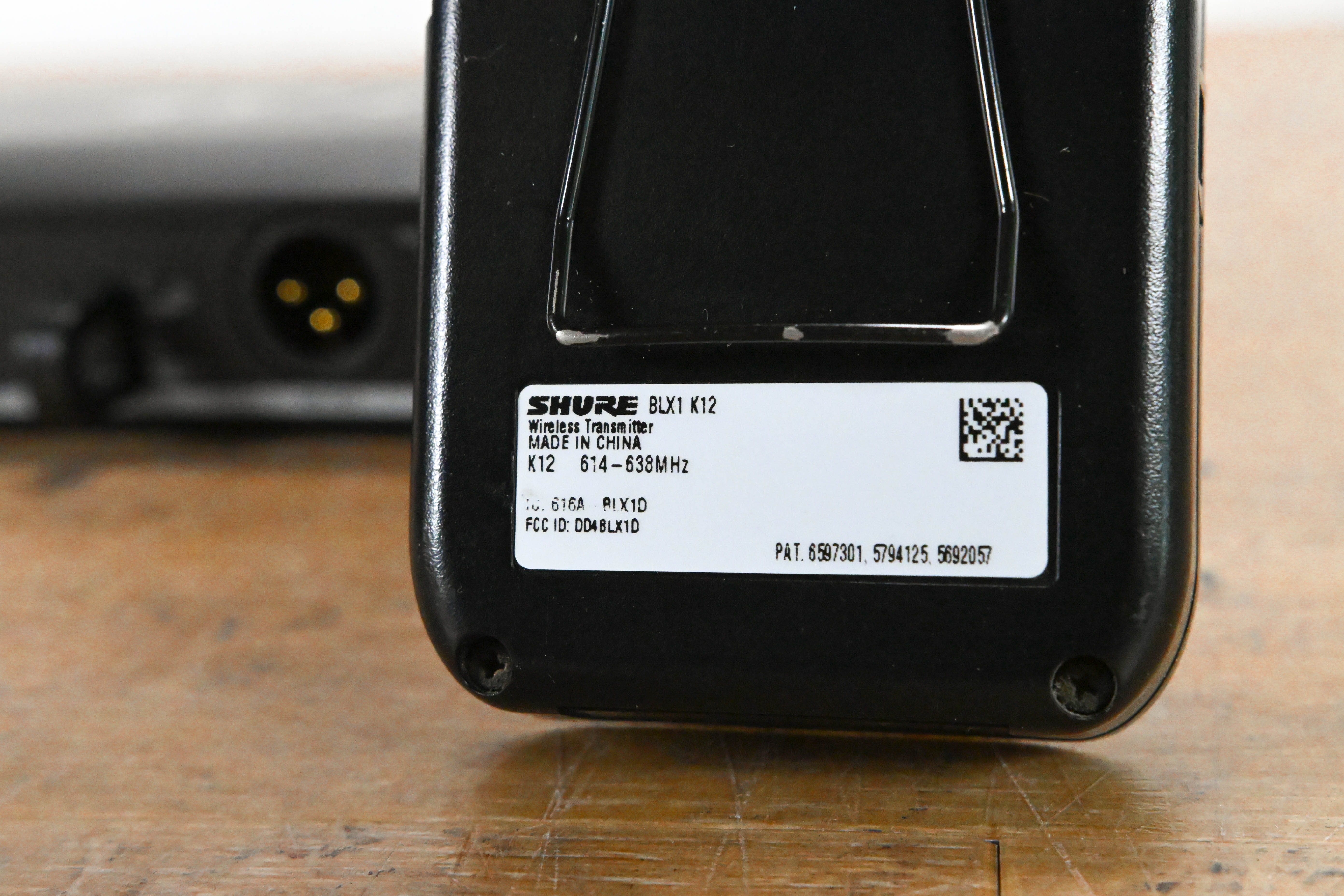 Shure BLX14 Wireless Bodypack System - K12 Band: 614-638 MHz (NO PSU)
