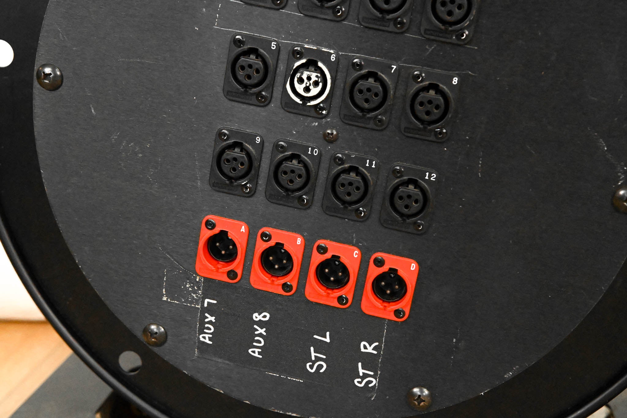 Whirlwind 12x4 Reel Snake with W5IRP Connector - 200ft