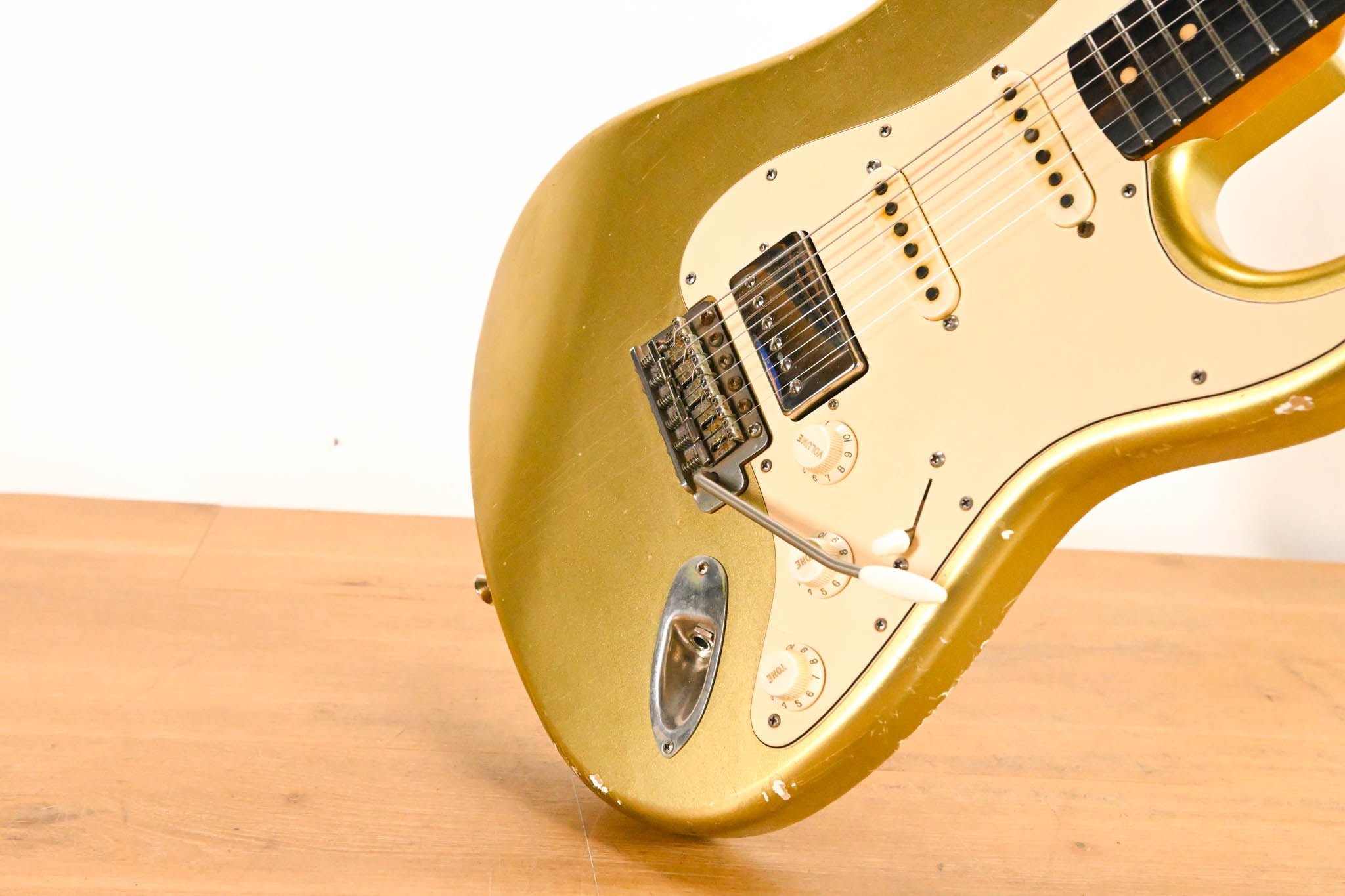 TMG Dover Custom S-Style HSS - Aged Aztec Gold
