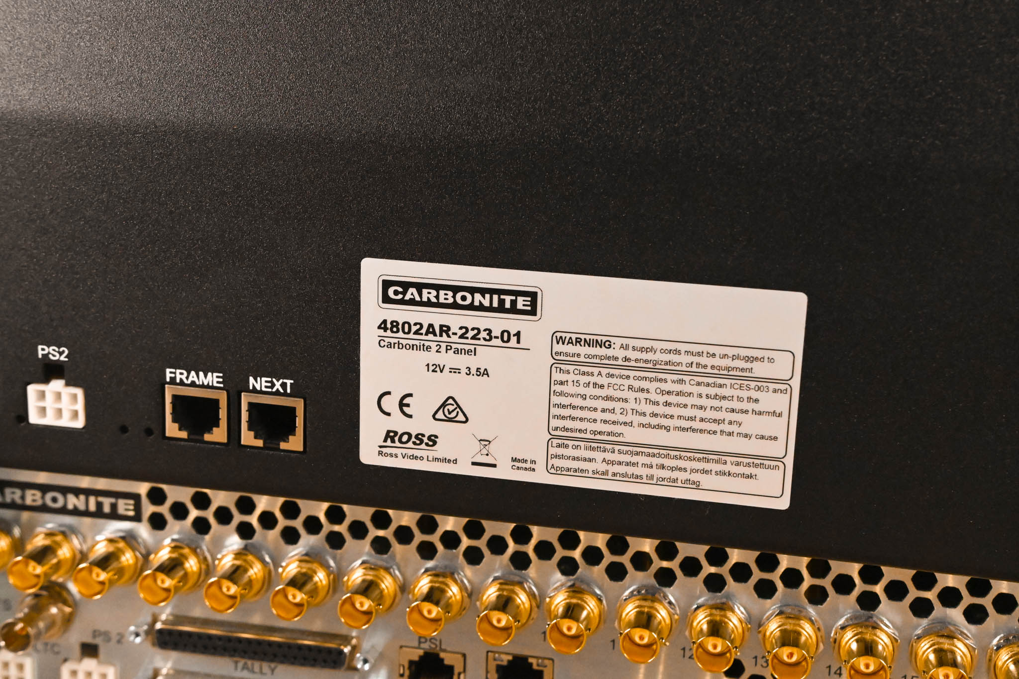 Ross Carbonite+ Frame with Carbonite 2 Panel