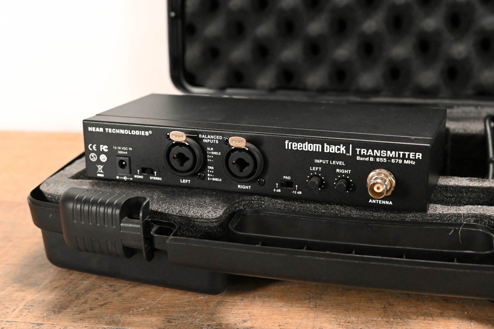 Hear Technologies Freedom Back Wireless IEM System - Band B: 655-679 MHz