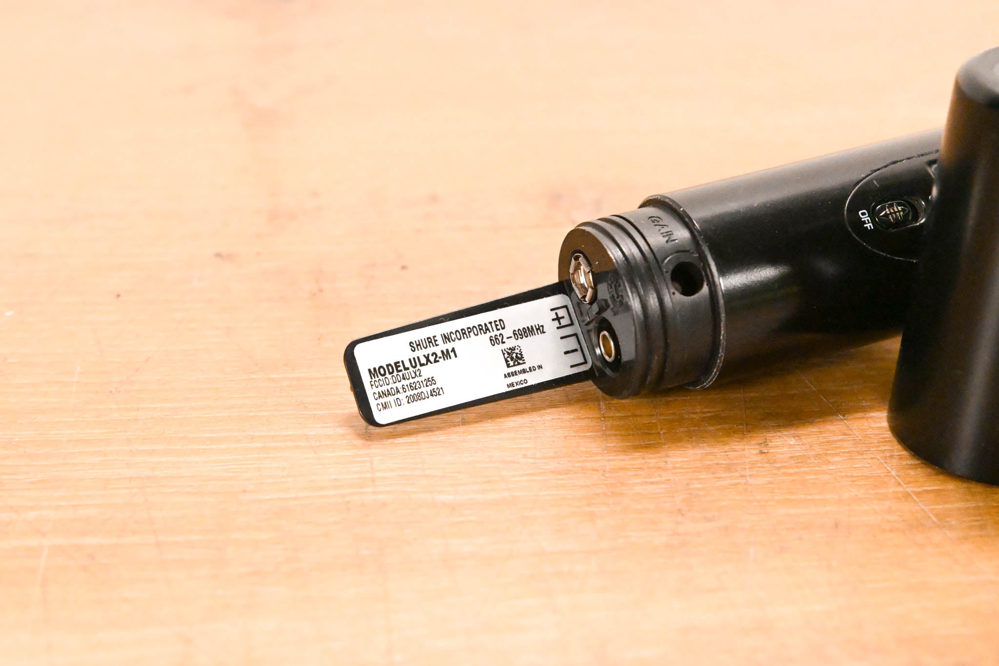 Shure ULXP24/BETA87A Handheld Wireless System - M1 Band NO POWER SUPPLY