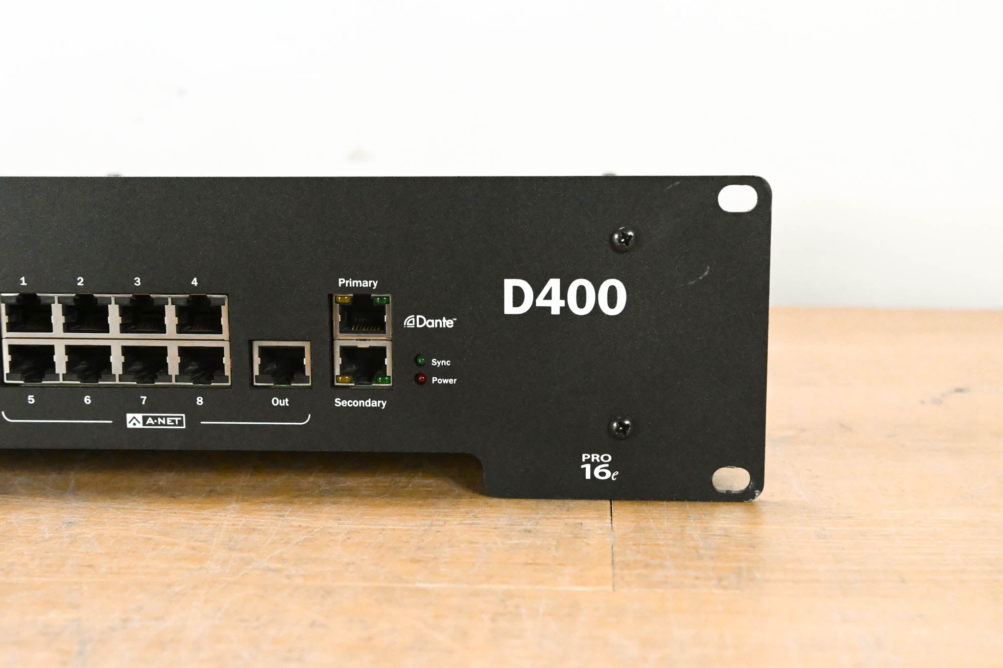 Aviom D400-Dante A-Net Distributor with Dante Connectivity