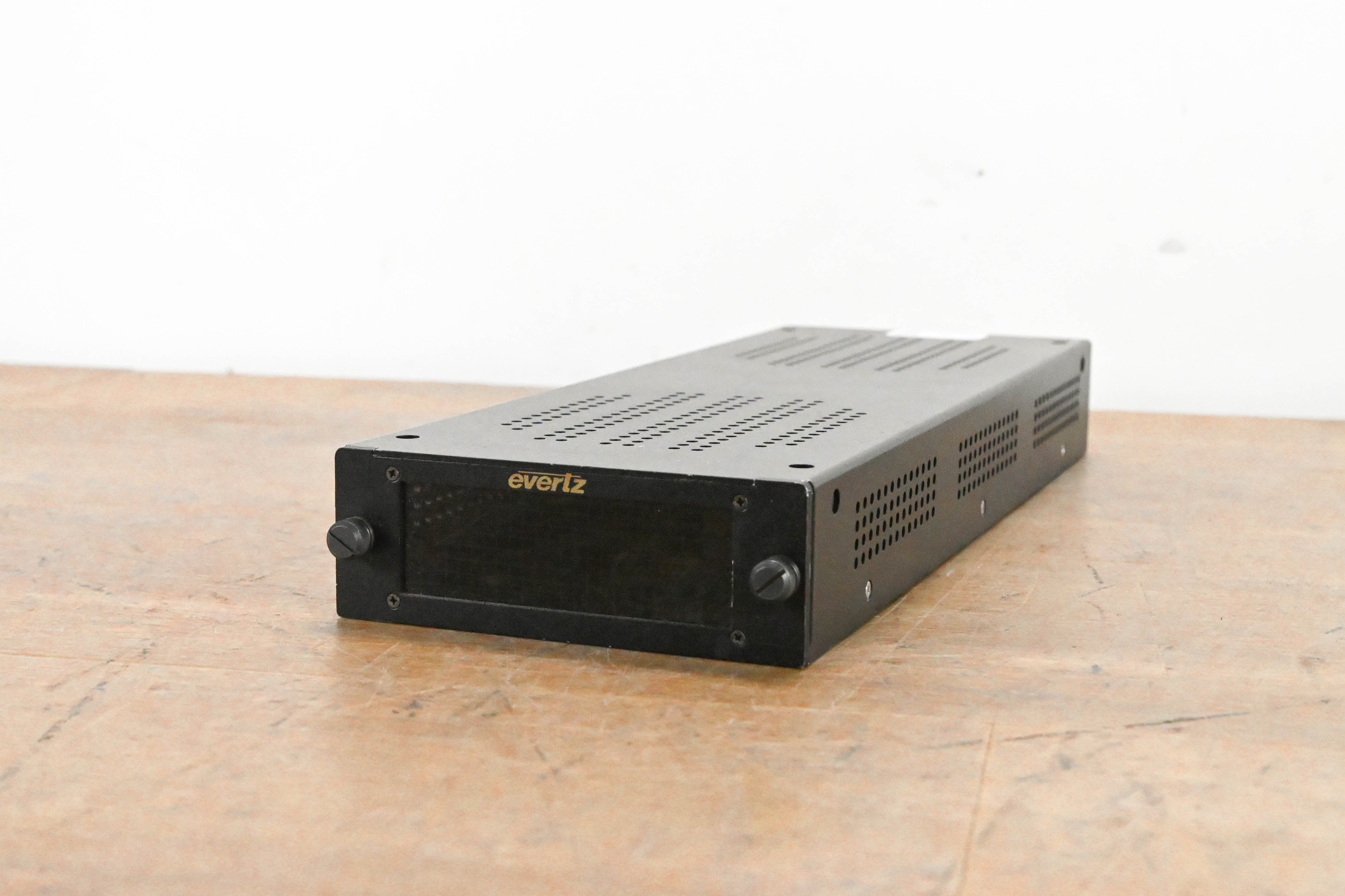 Evertz S7701FR Standalone Frame (NO POWER SUPPLY)