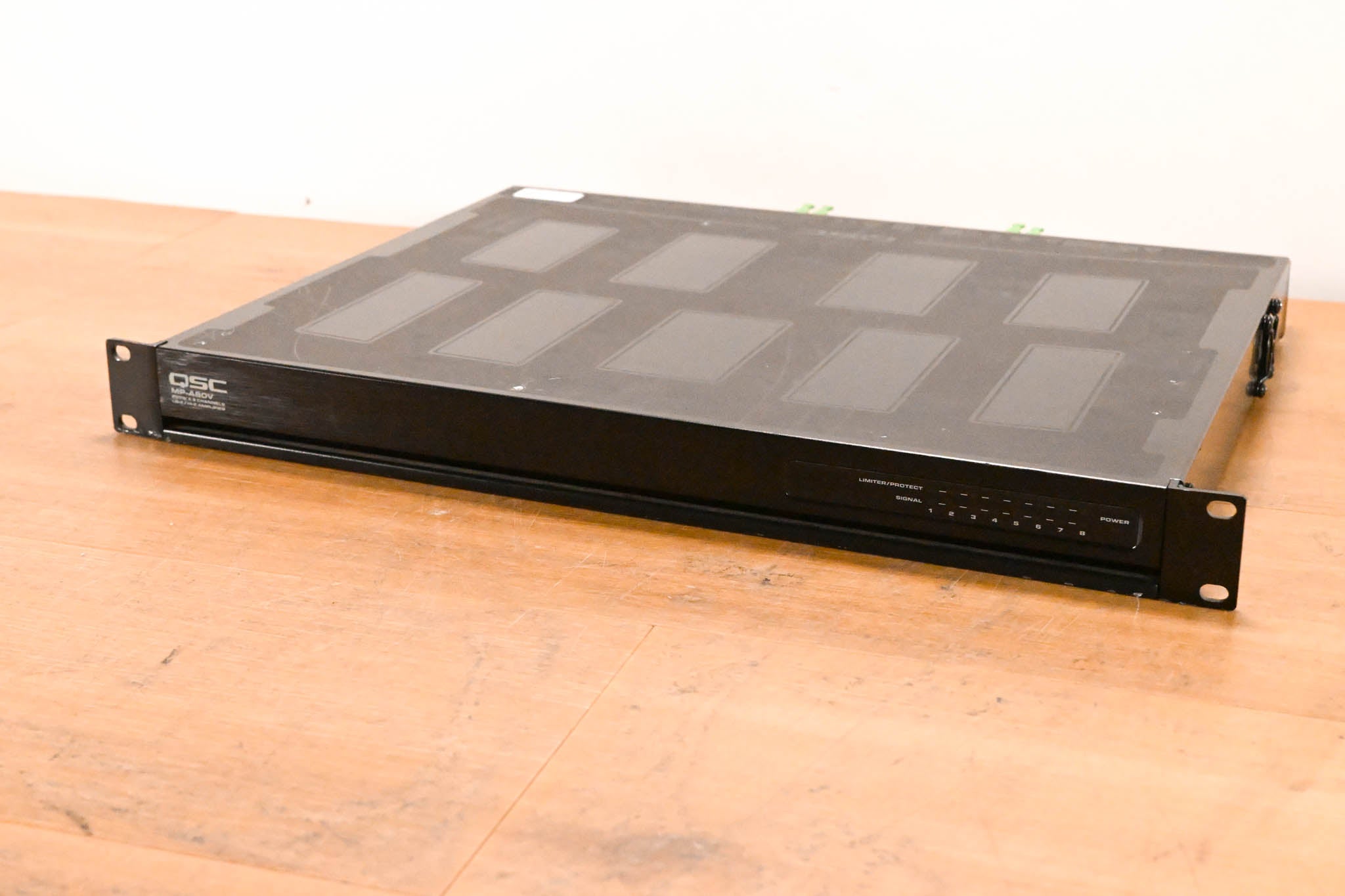 QSC MP-A80V 1600W 8-Channel 70V Power Amplifier