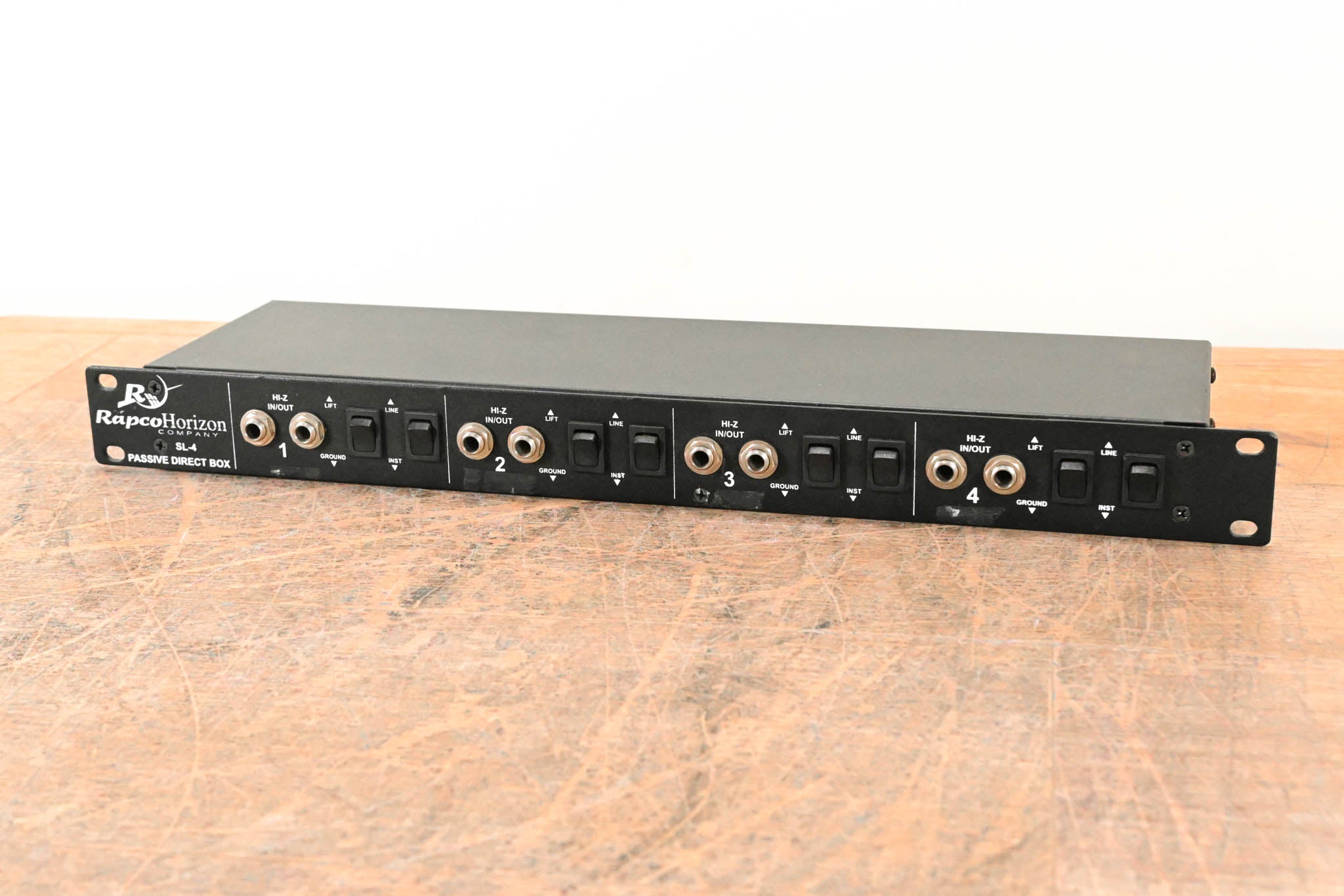 Rapco Horizon SL-4 Rackmount Four-Channel Passive Direct Box