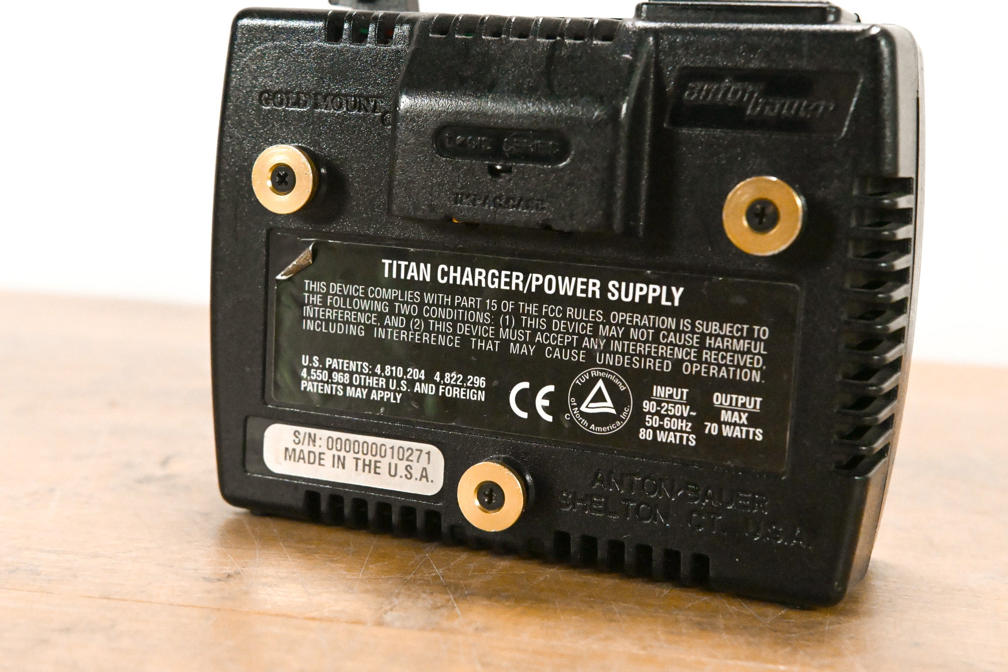 Anton Bauer Titan Charger/Power Supply