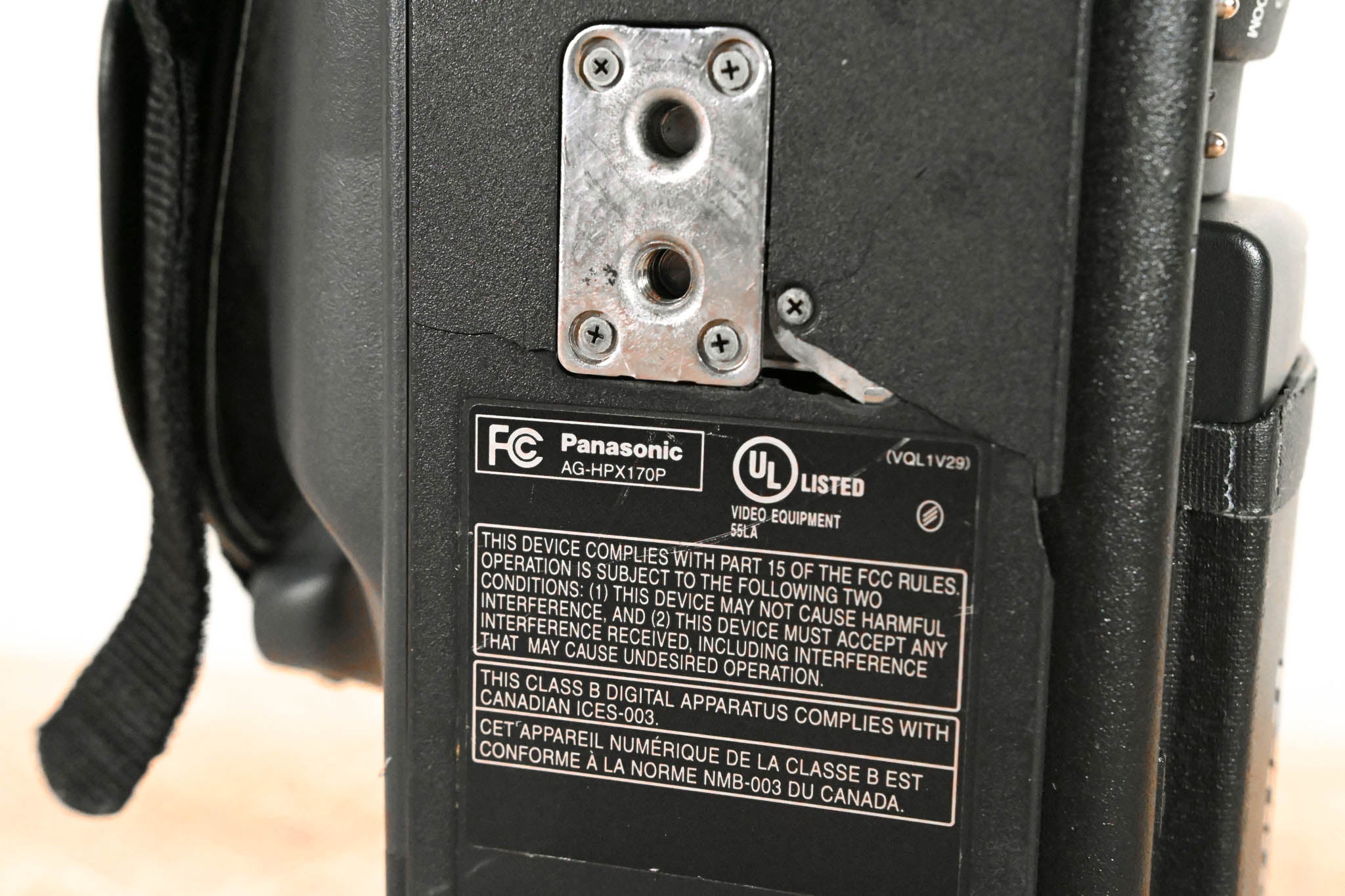 Panasonic AG-HPX170P P2HD Solid-State Camcorder