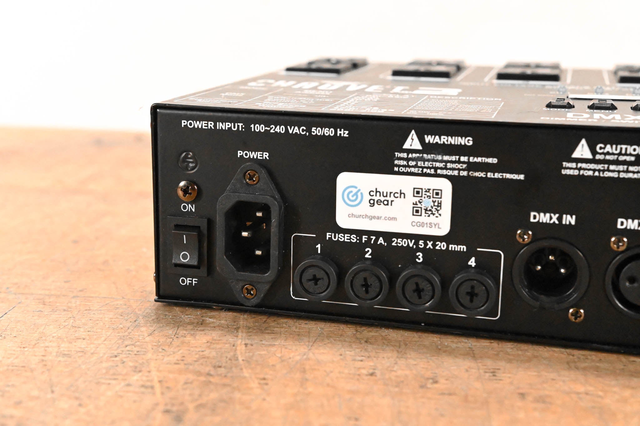 Chauvet DMX-4 4-Channel DMX Dimmer/Relay Pack