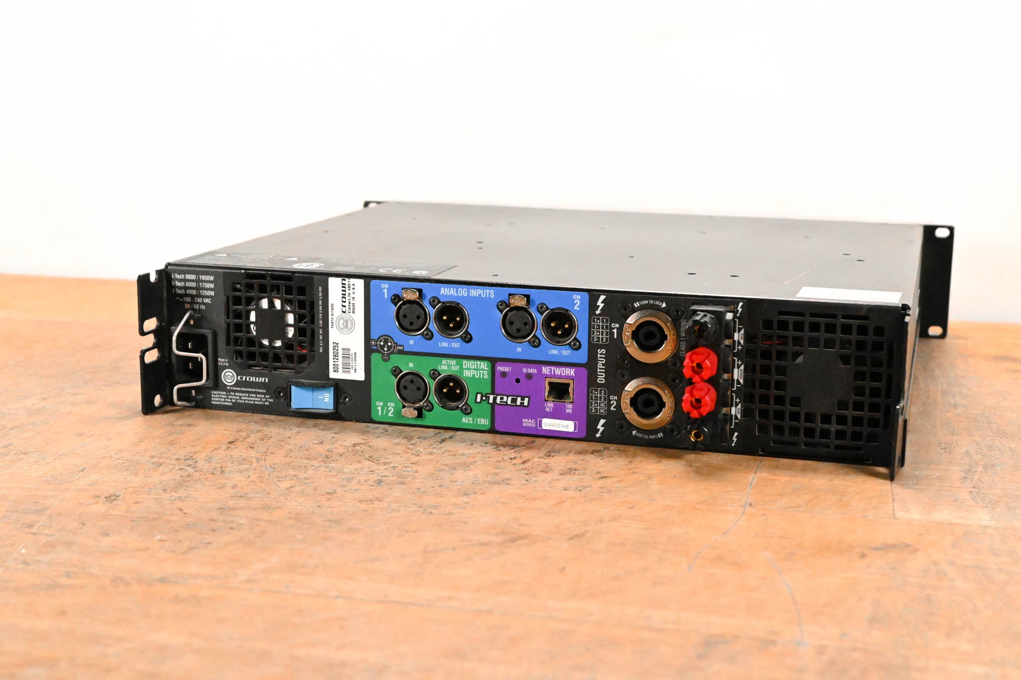 Crown I-Tech 4000 2-Channel Power Amplifier