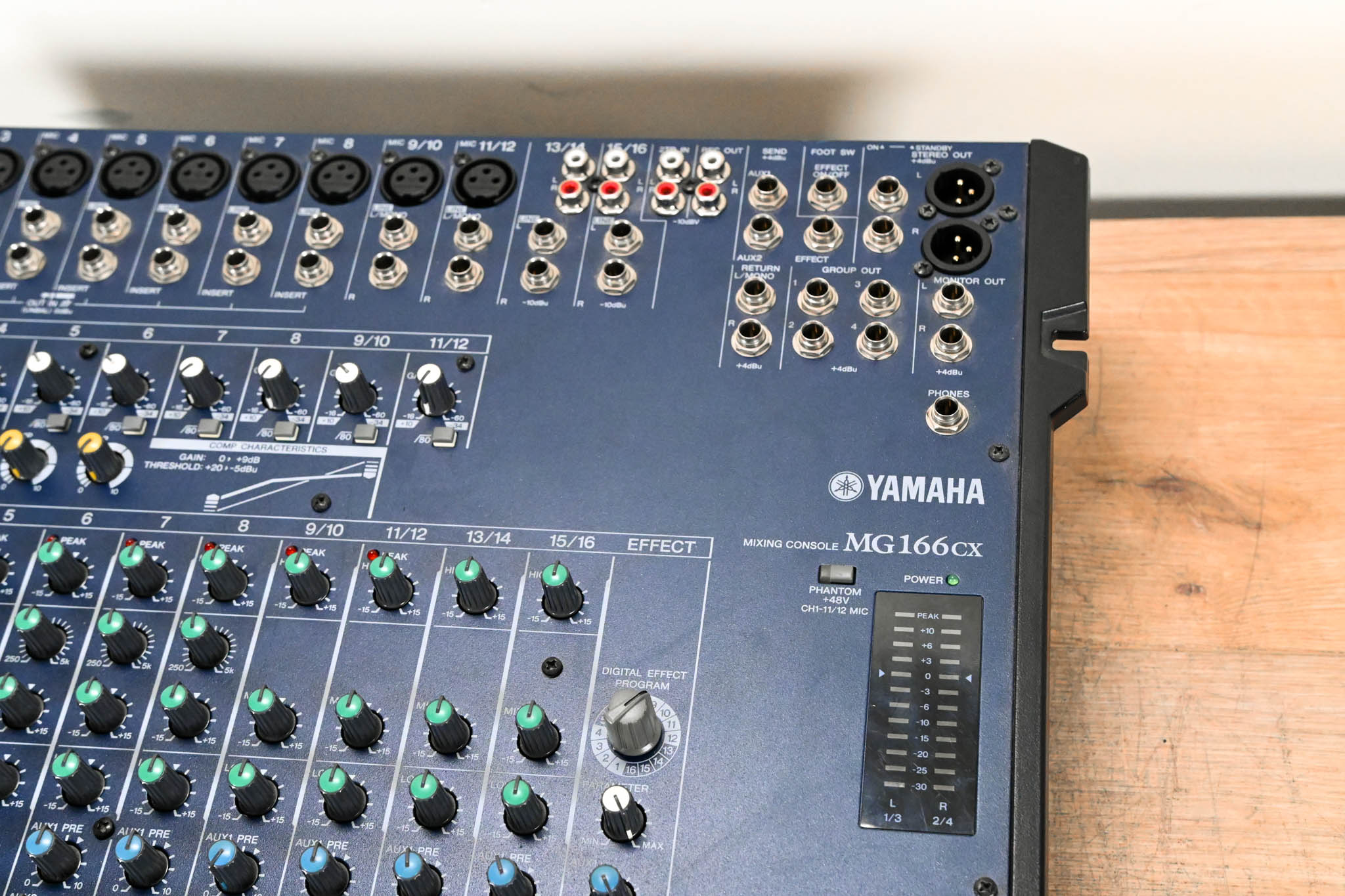 Yamaha MG166CX 16-Channel Analog Mixer (NO POWER SUPPLY)