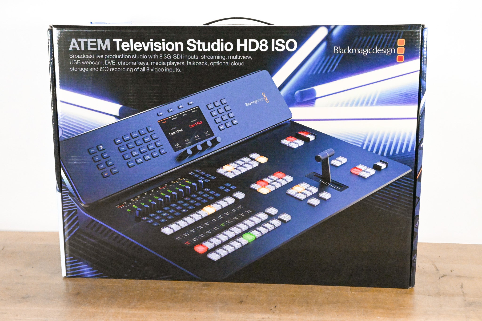Blackmagic Design ATEM Television Studio HD8 ISO Production Switcher