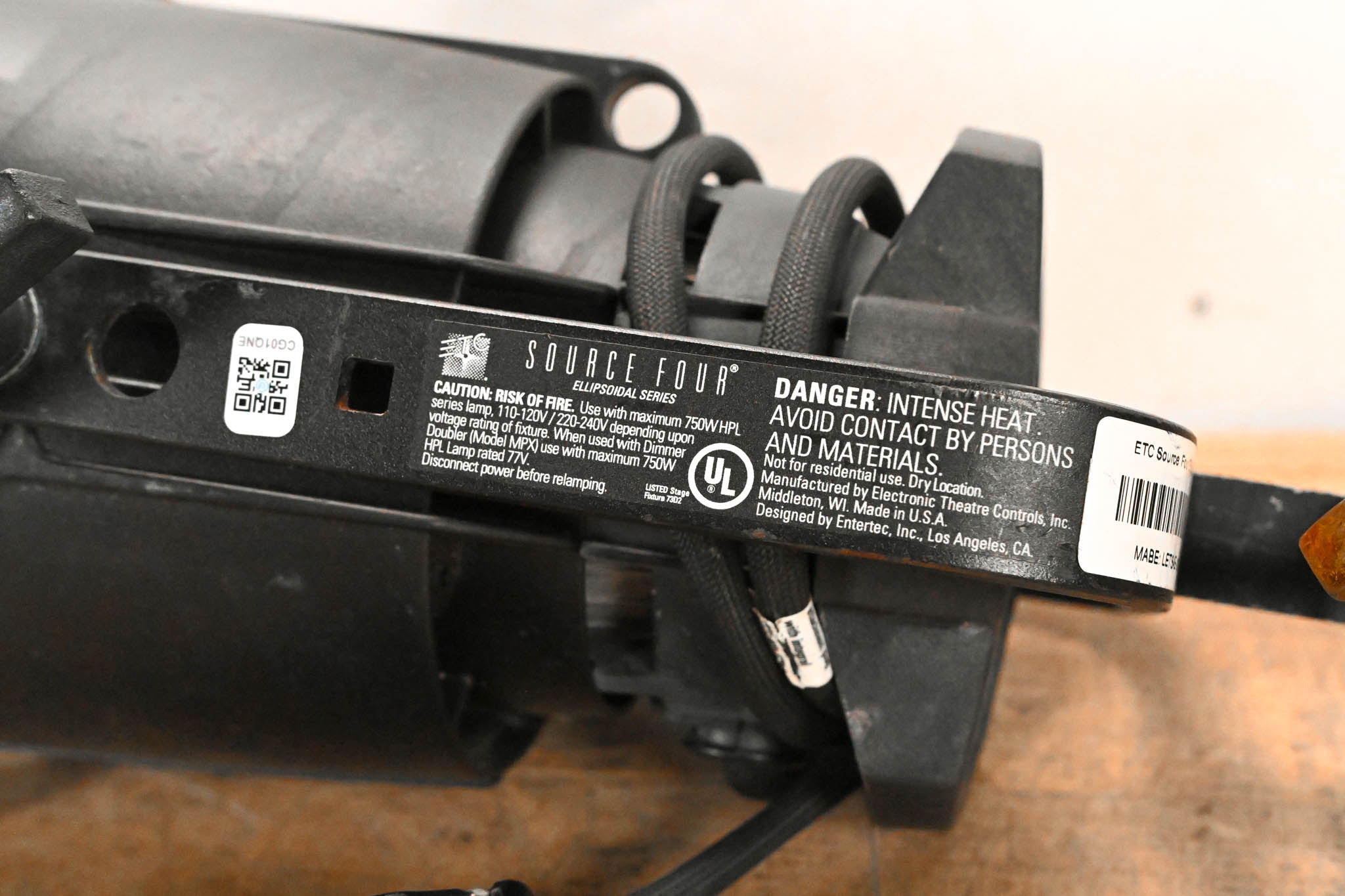 ETC Source Four 750 Ellipsoidal Light (No Lens Tube)