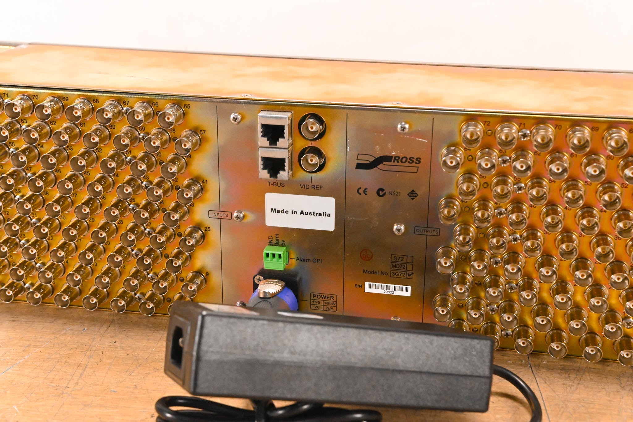 Ross NK-3G72 Scalable 72 x 72 3G/HD/SD Multi-Definition SDI Router