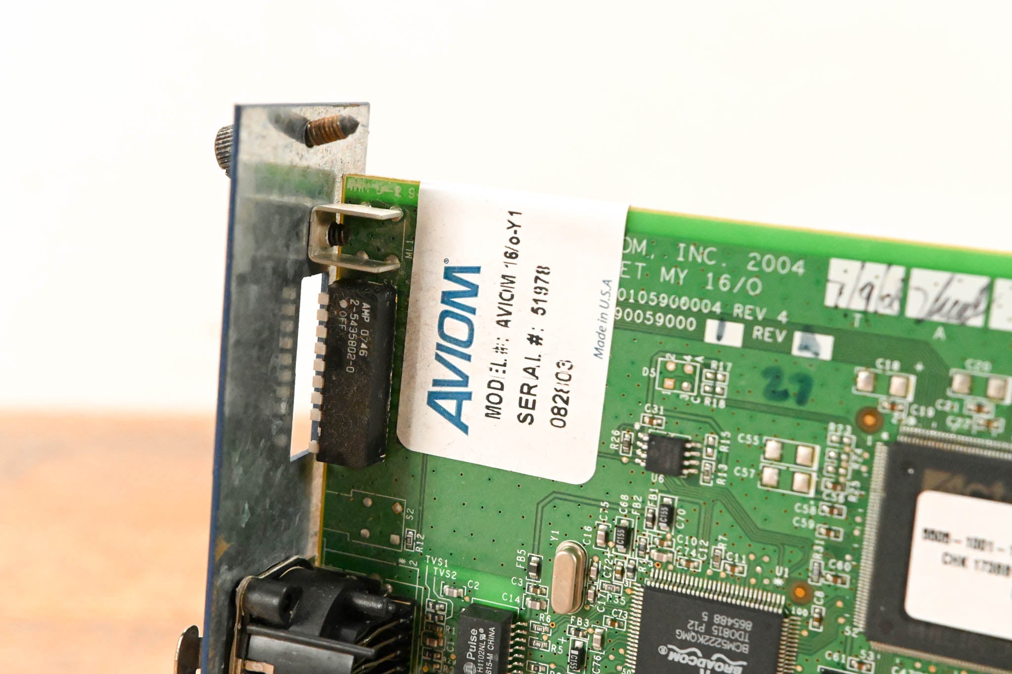Aviom 16/o-Y1 A-Net Card for Yamaha Digital Products