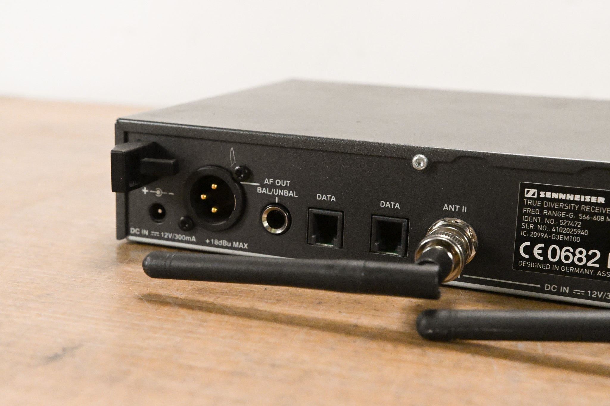 Sennheiser ew 100 G3 Bodypack Wireless System 566-608MHz NO POWER SUPPLY