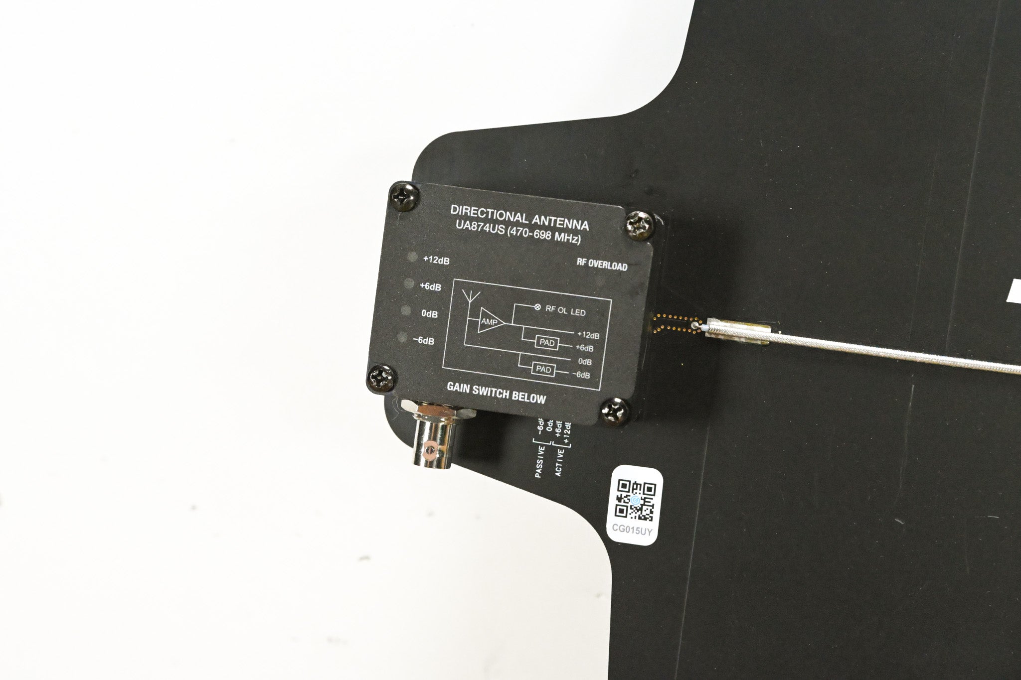 Shure UA874US Active Directional Antenna - 470-698 MHz