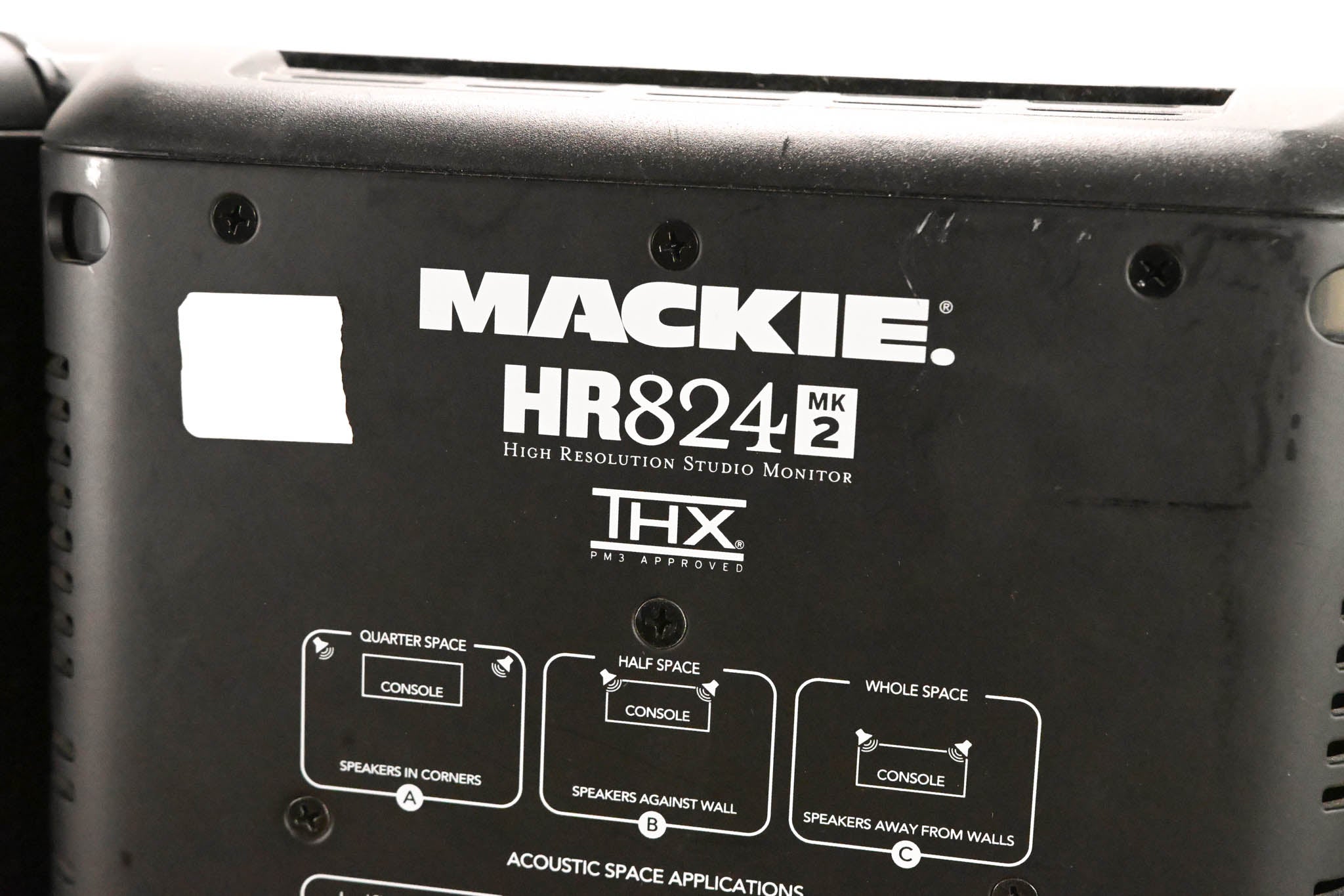 Mackie HR824 MK2 8" 2 Way Active Studio Monitor (PAIR)