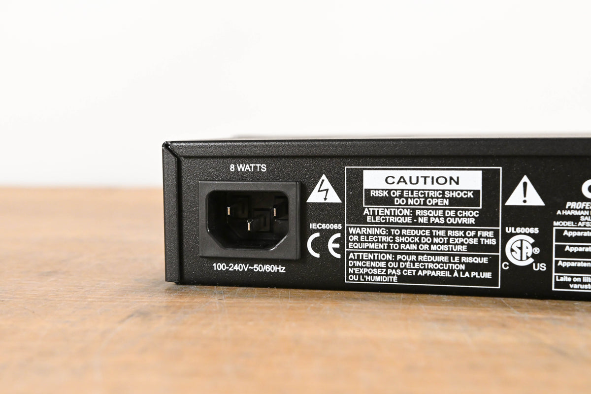 dbx AFS2-V Dual Channel Advanced Feedback Suppression Processor
